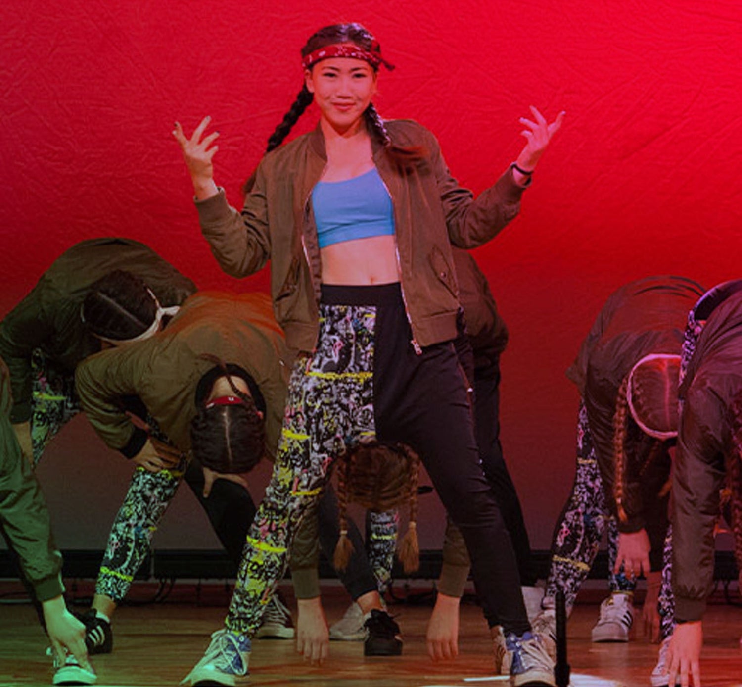 girl dancing hip hop