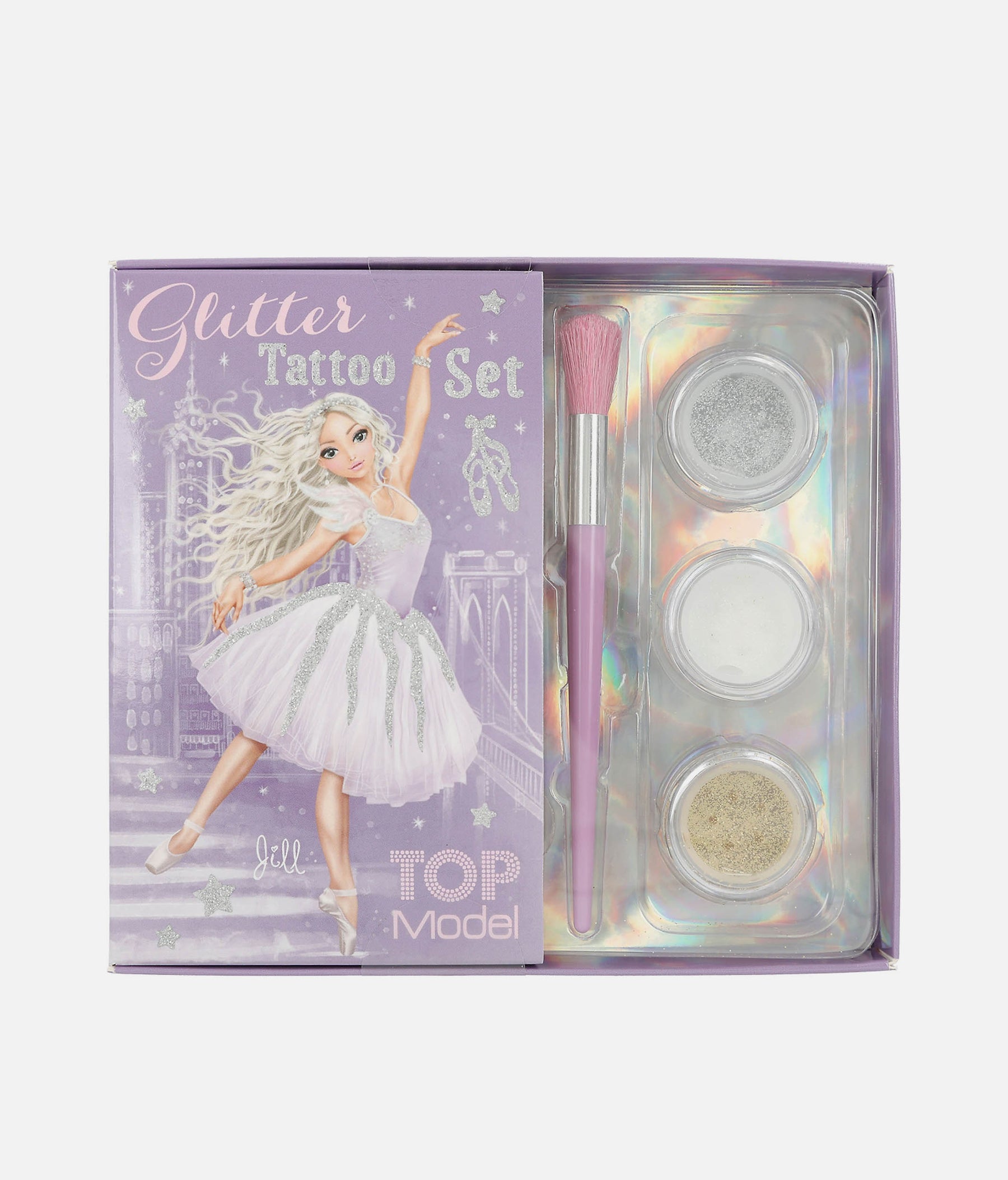 Glitter Tattoo Set BALLET - 0012322