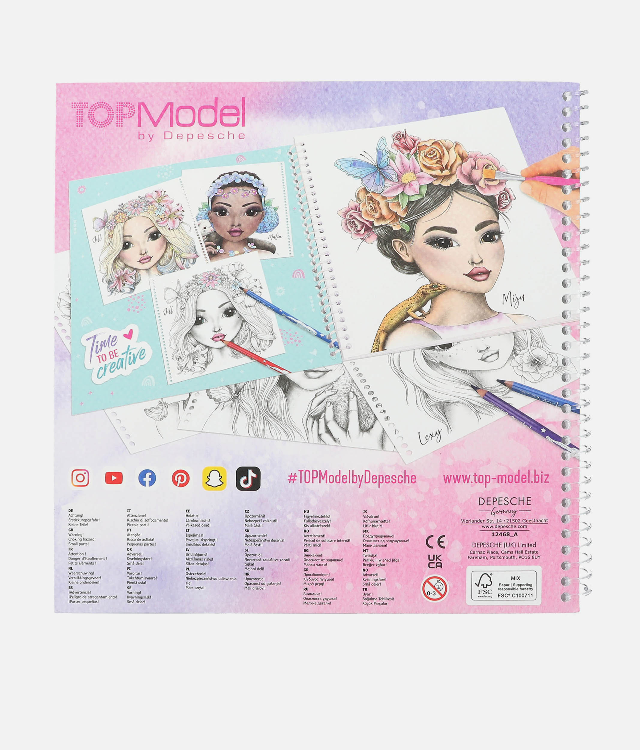 TOPModel Special Colouring Book - 0012468