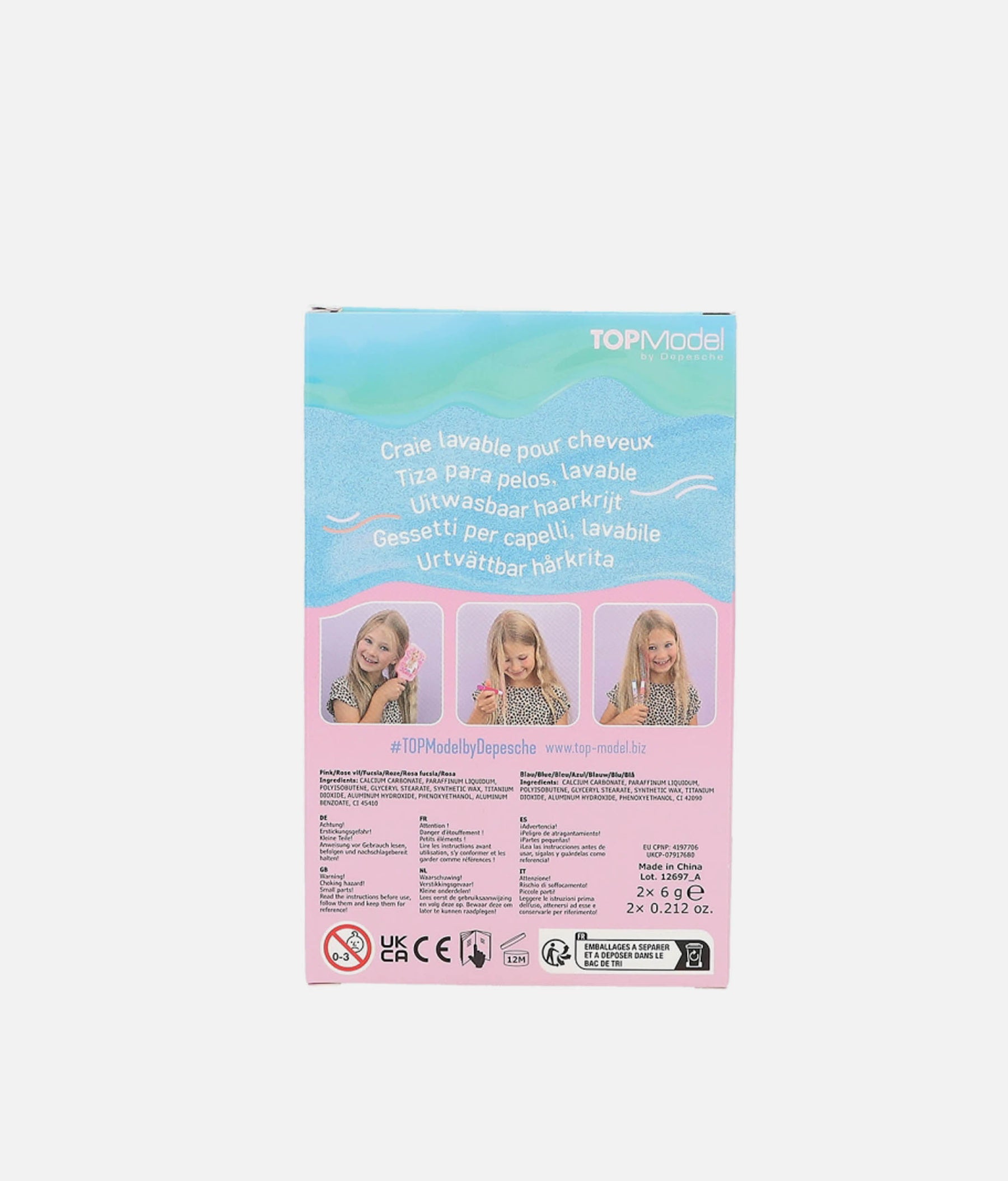 Hair Chalk Pens BEAUTY & ME - 0012697