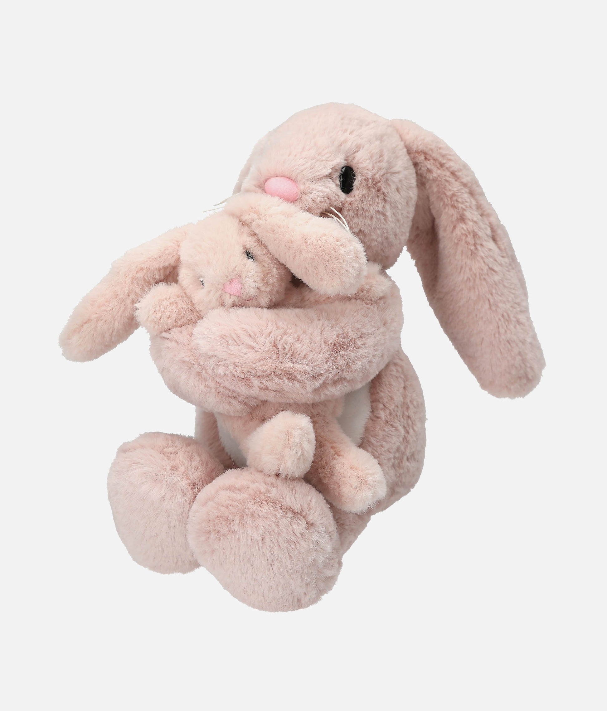 Princess Mimi Plush Bunny Nelly with Baby, Soft Cuddly Stuffed Animal Duo - 0013509