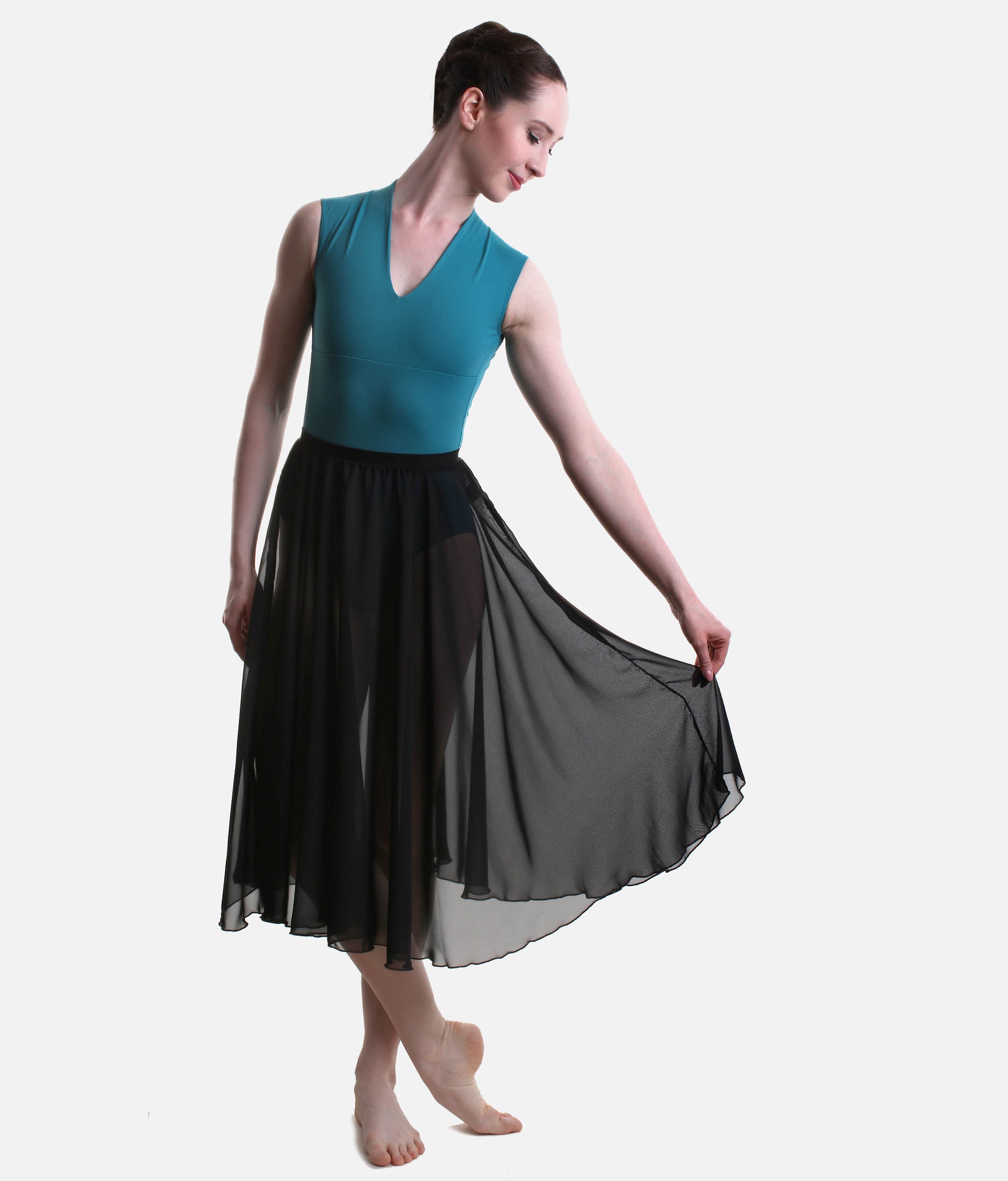 Pull-On Dance Skirt, Your Flowy Studio Staple - 16106