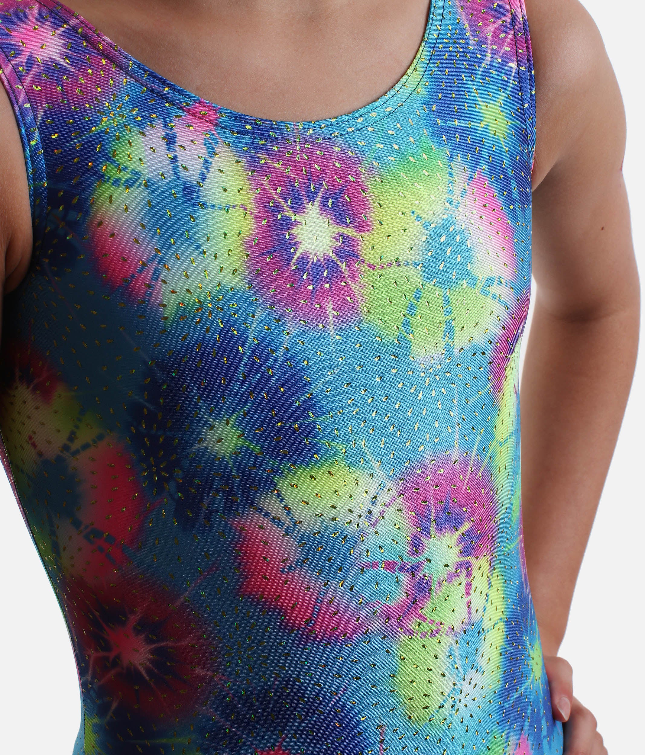 Tank Sleeve Gymnastics Leotard - 27822