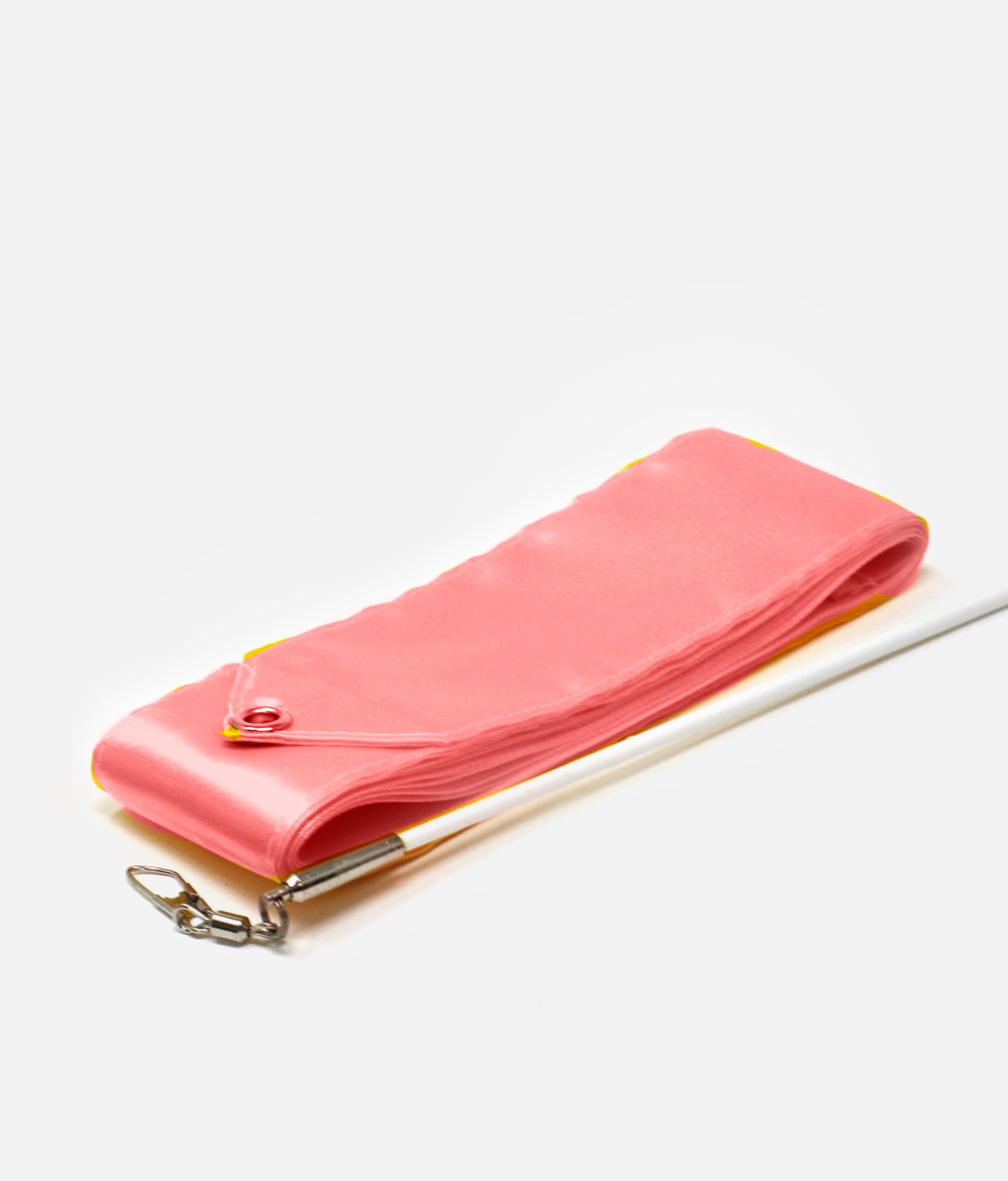 Rhythmic Gymnastics Ribbon, 6m Competition-Grade with Handle - 4102