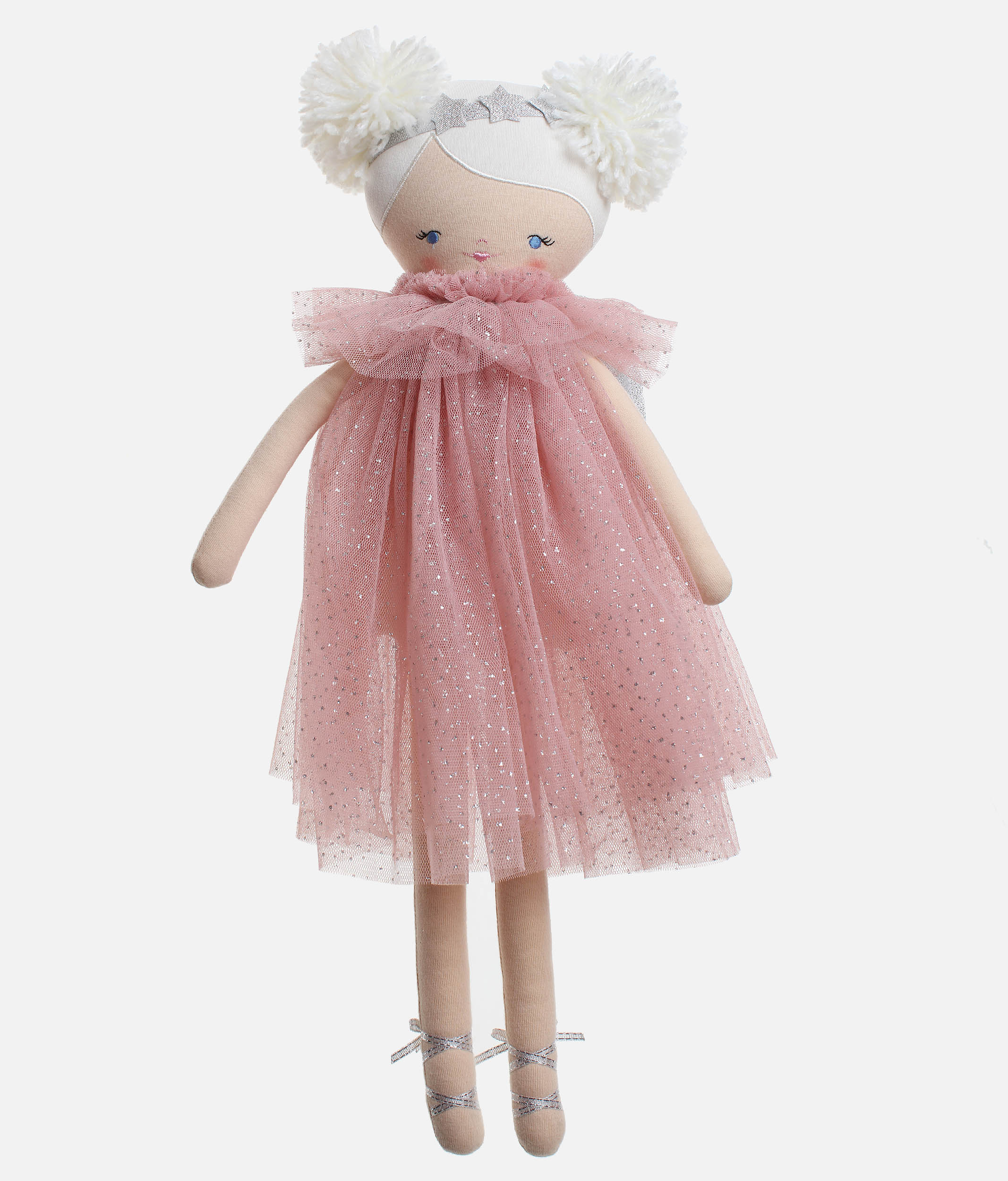 Blush Silver Ava Angel Doll - N11316BS