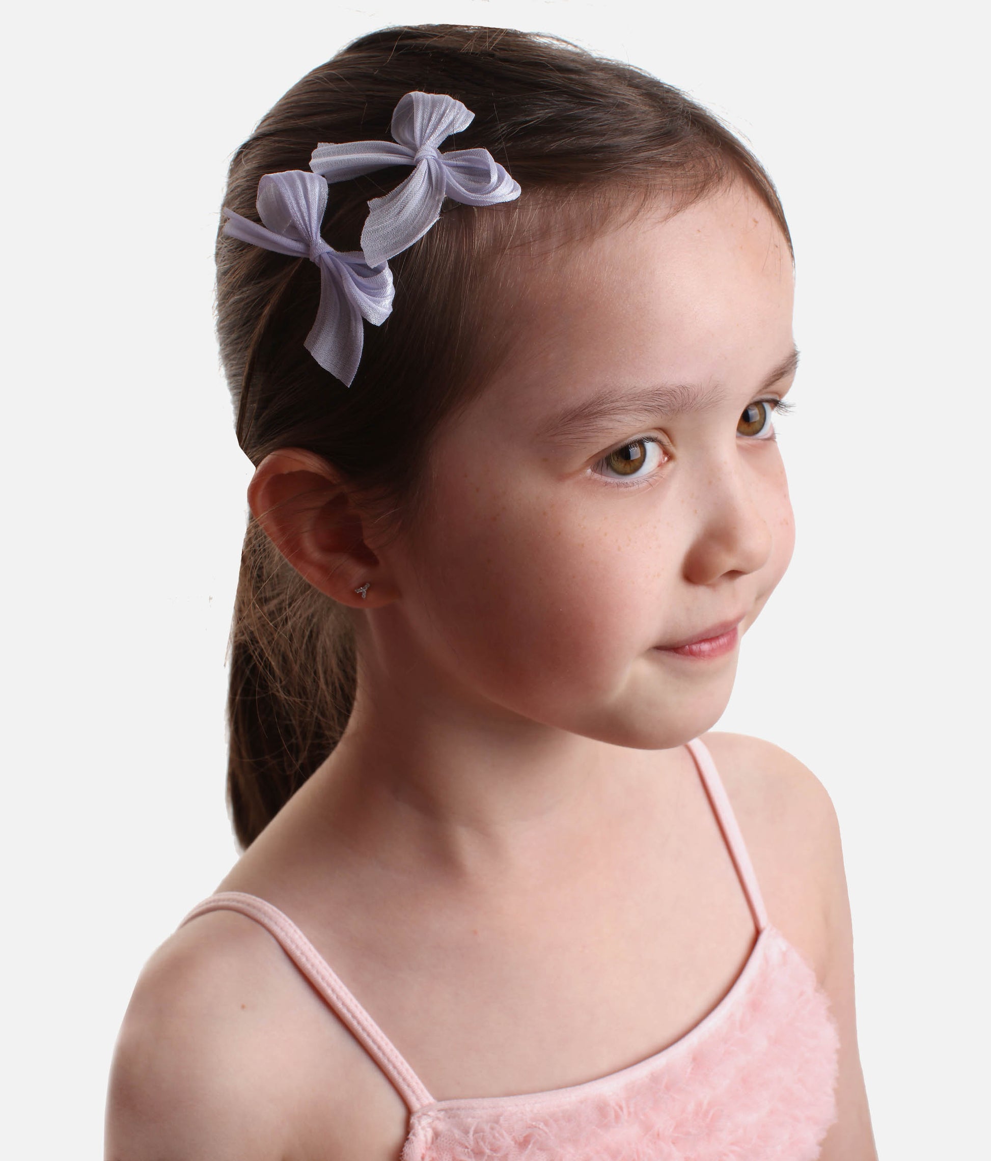 PETITE BARRETTE SET, Bow Hair Clips for Girls & Tiny Dancers - BH1730