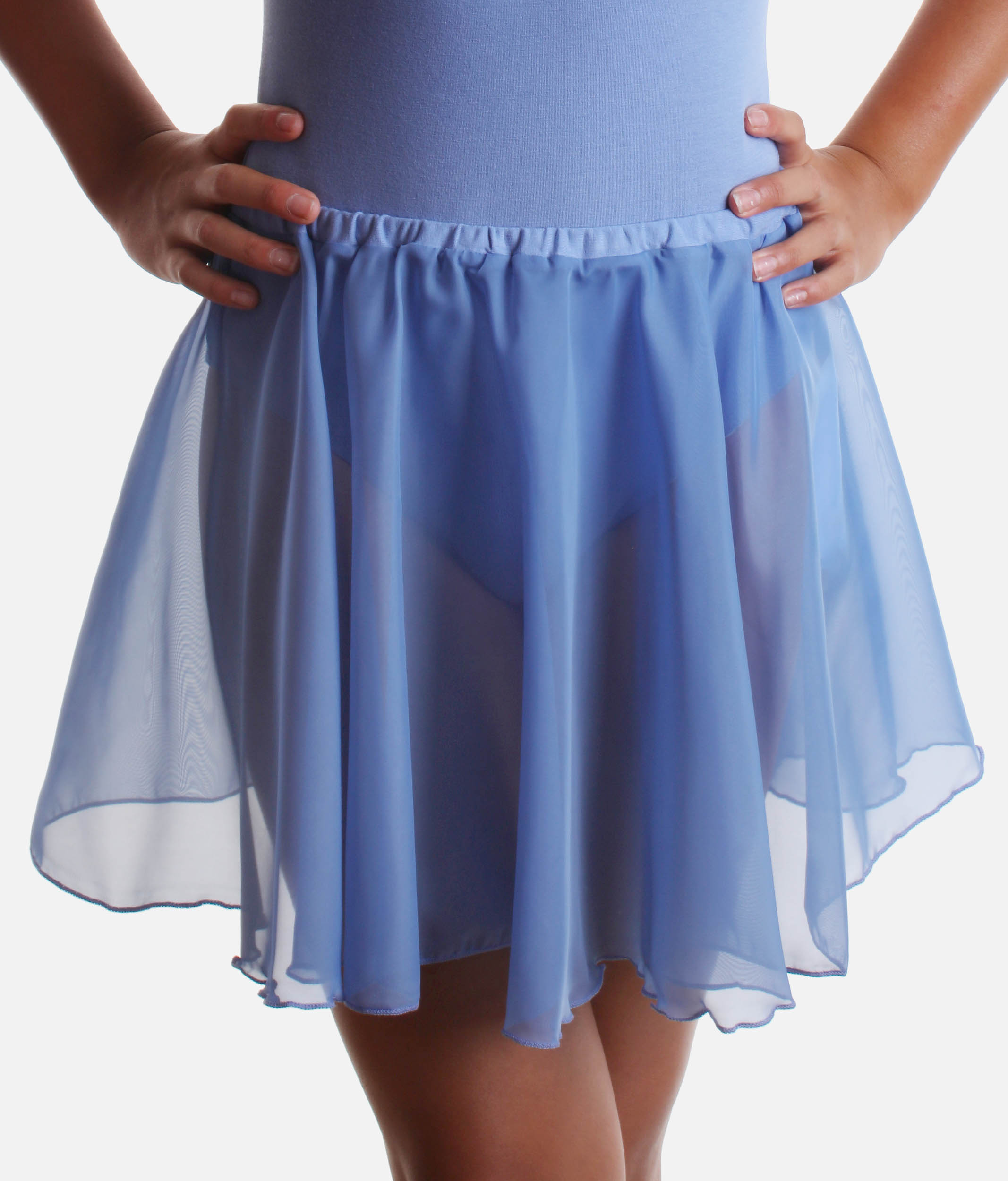 Circular Pull-On Ballet Skirt with Elasticated Waistband - ISKIRTJ