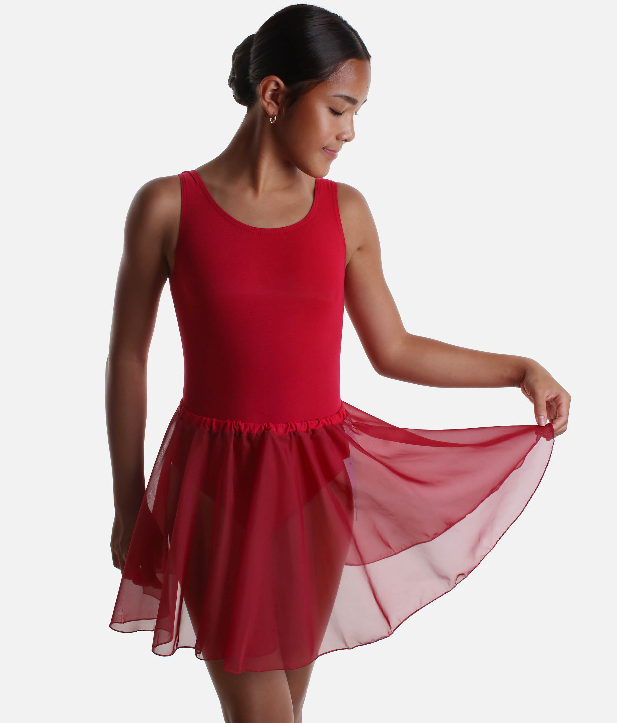 Circular Pull-On Ballet Skirt with Elasticated Waistband - ISKIRTJ