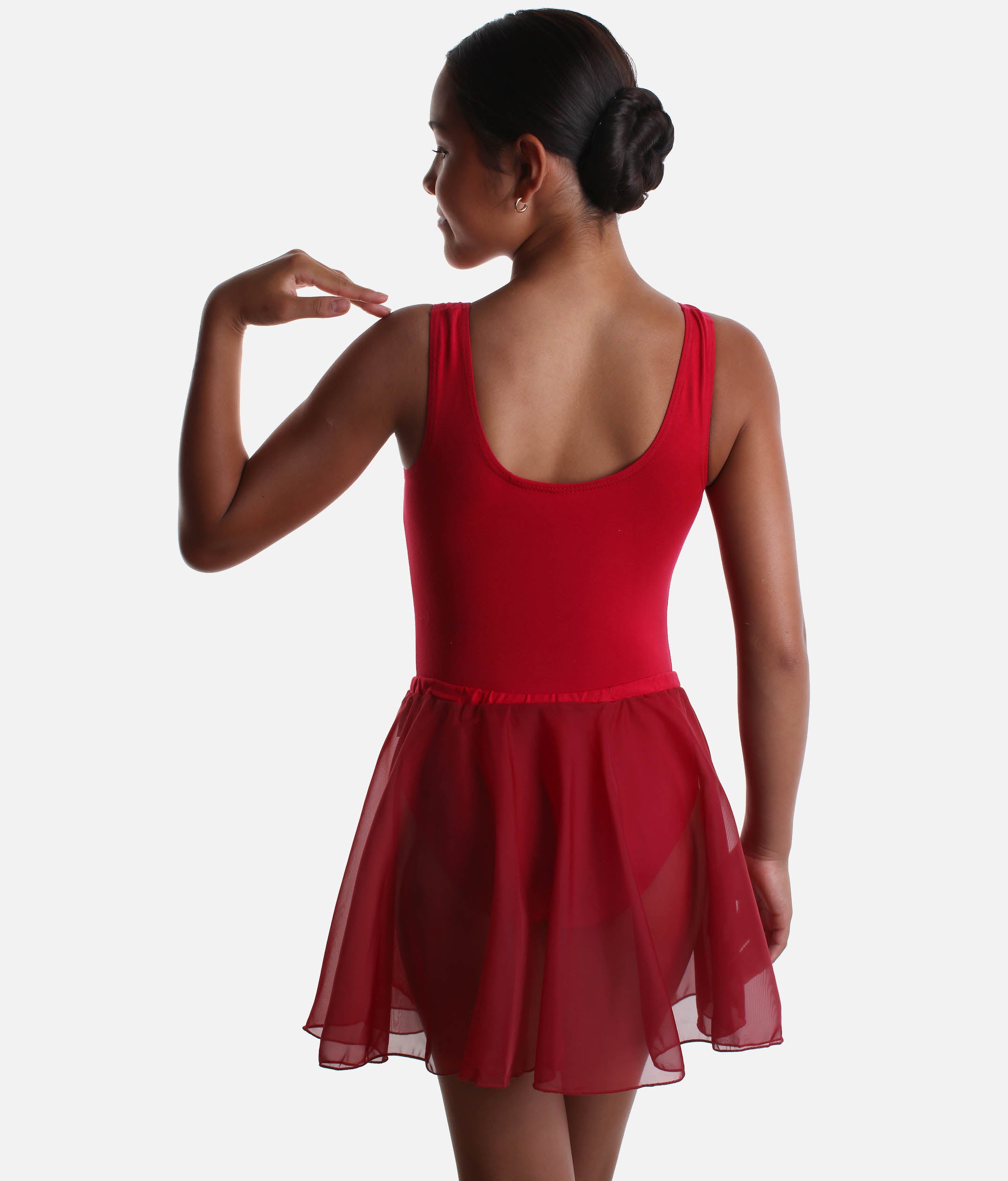 Circular Pull-On Ballet Skirt with Elasticated Waistband - ISKIRTJ