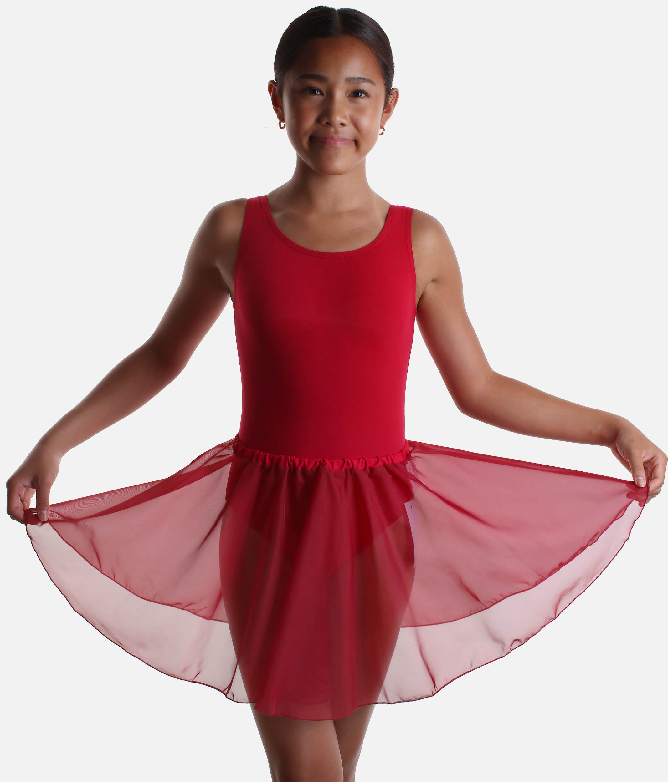 Circular Pull-On Ballet Skirt with Elasticated Waistband - ISKIRTJ
