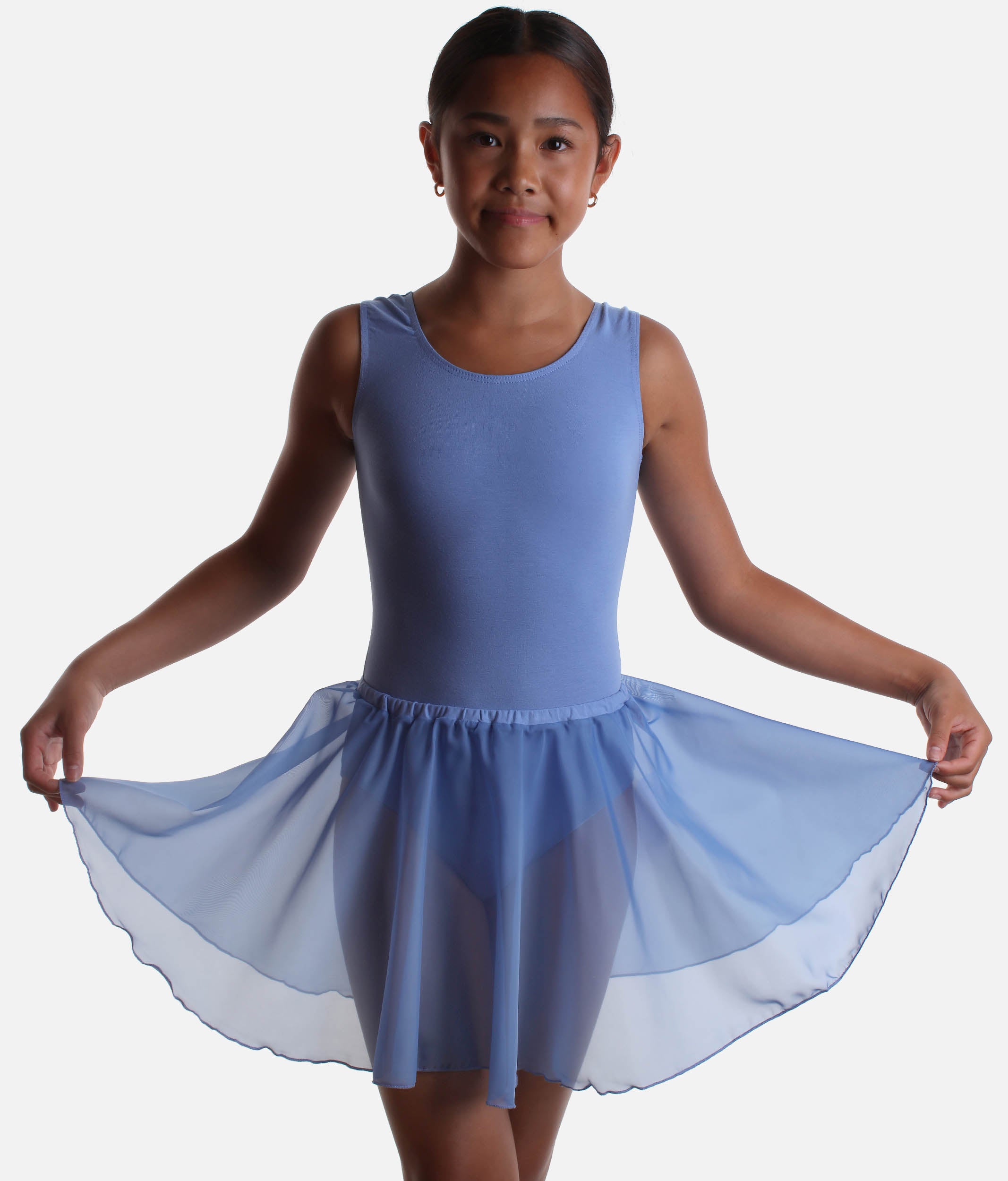 Circular Pull-On Ballet Skirt with Elasticated Waistband - ISKIRTJ