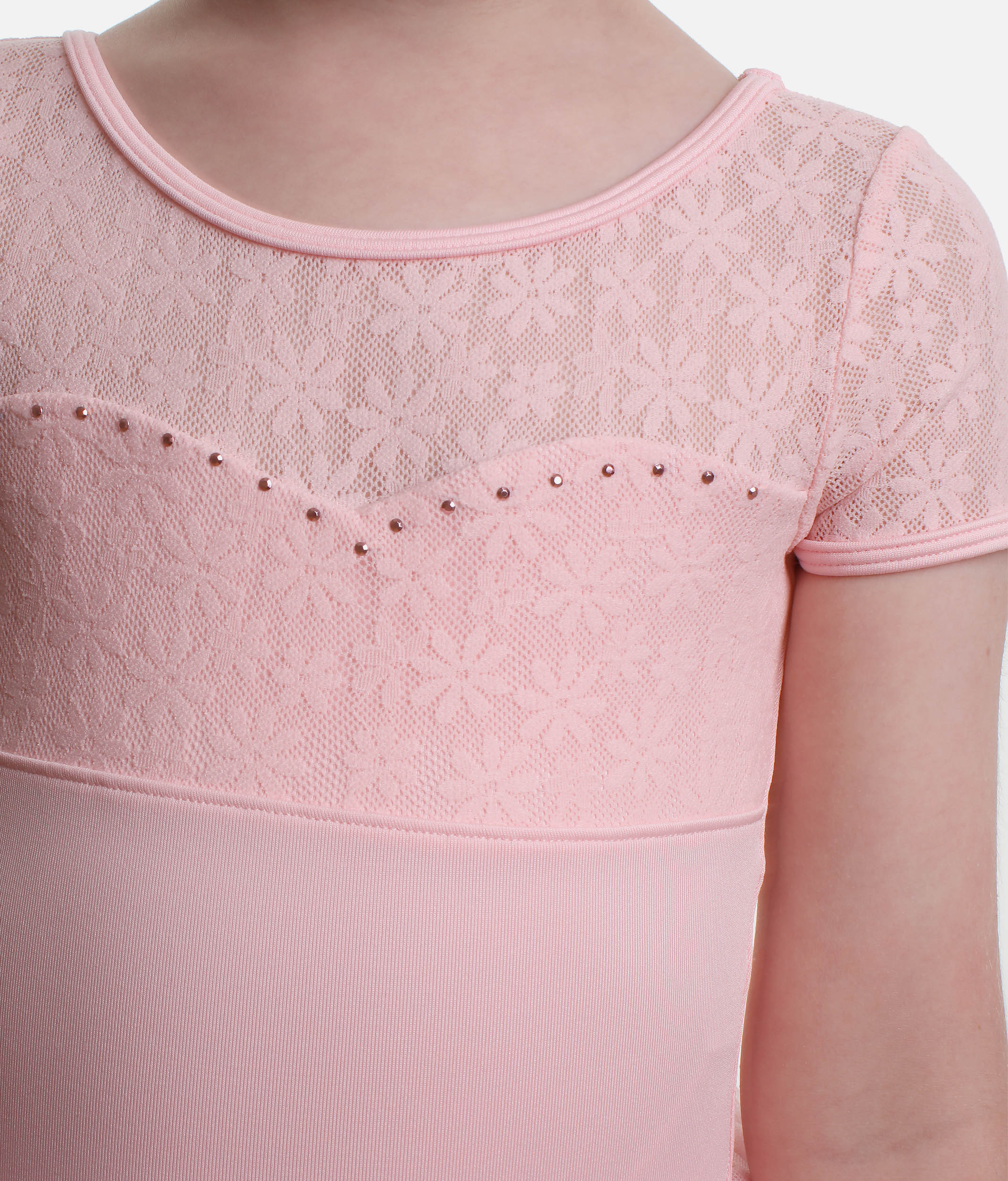 Majesty Cap Sleeve Tutu Dress, Daisy Lace Detail  - M1564C