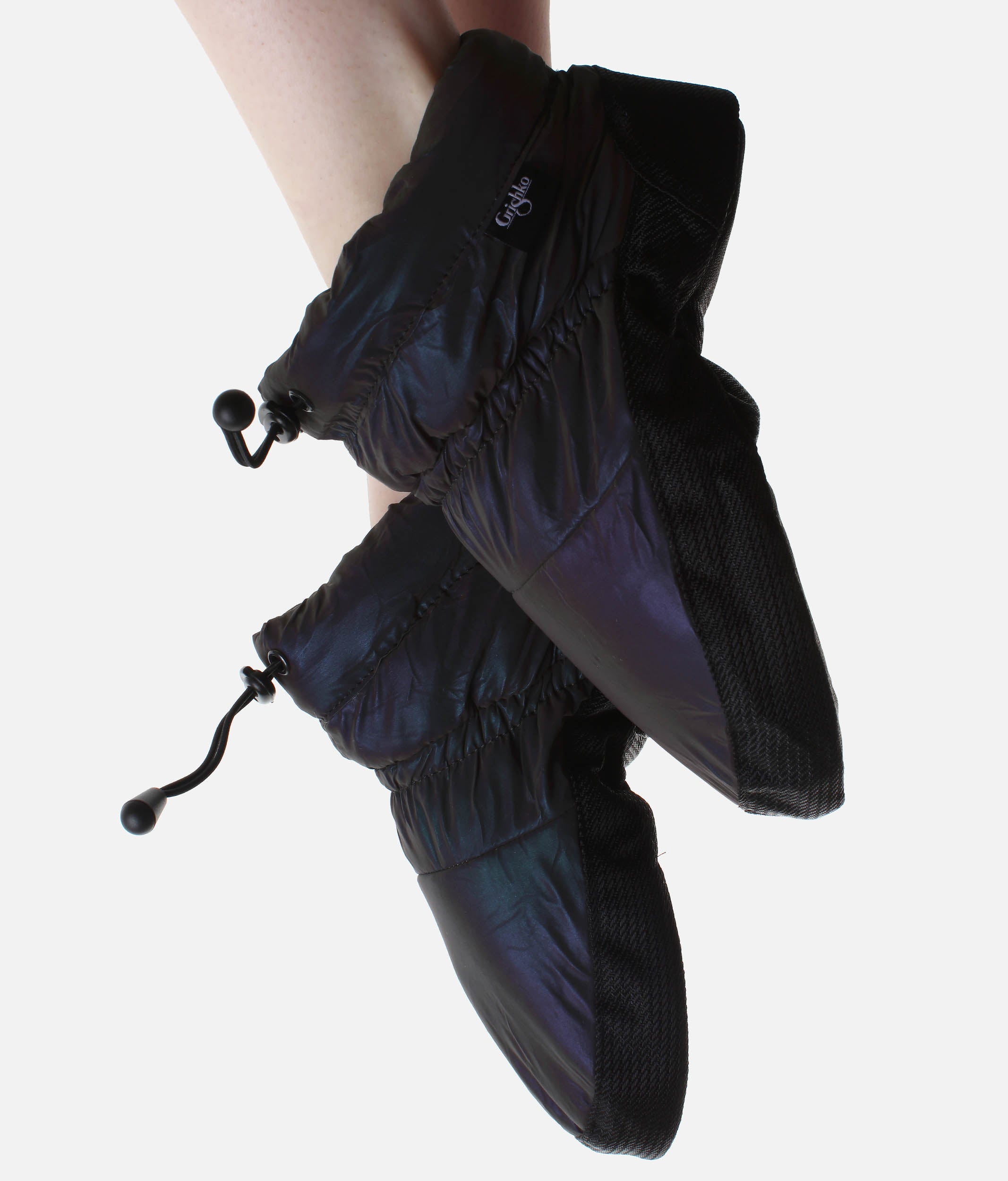 Split Sole Warm-Up Booties, Low Cut with Anti-Slip Grip - M75S