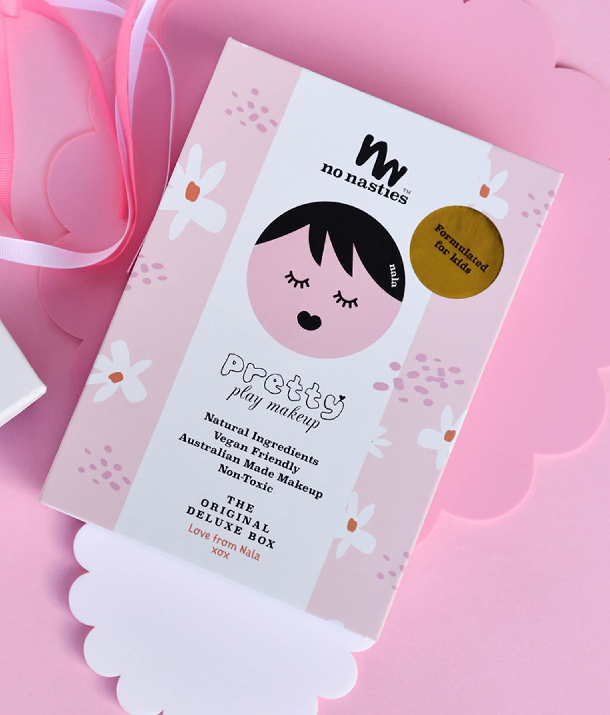 Nala Pink Natural Kids Makeup Palette Kit