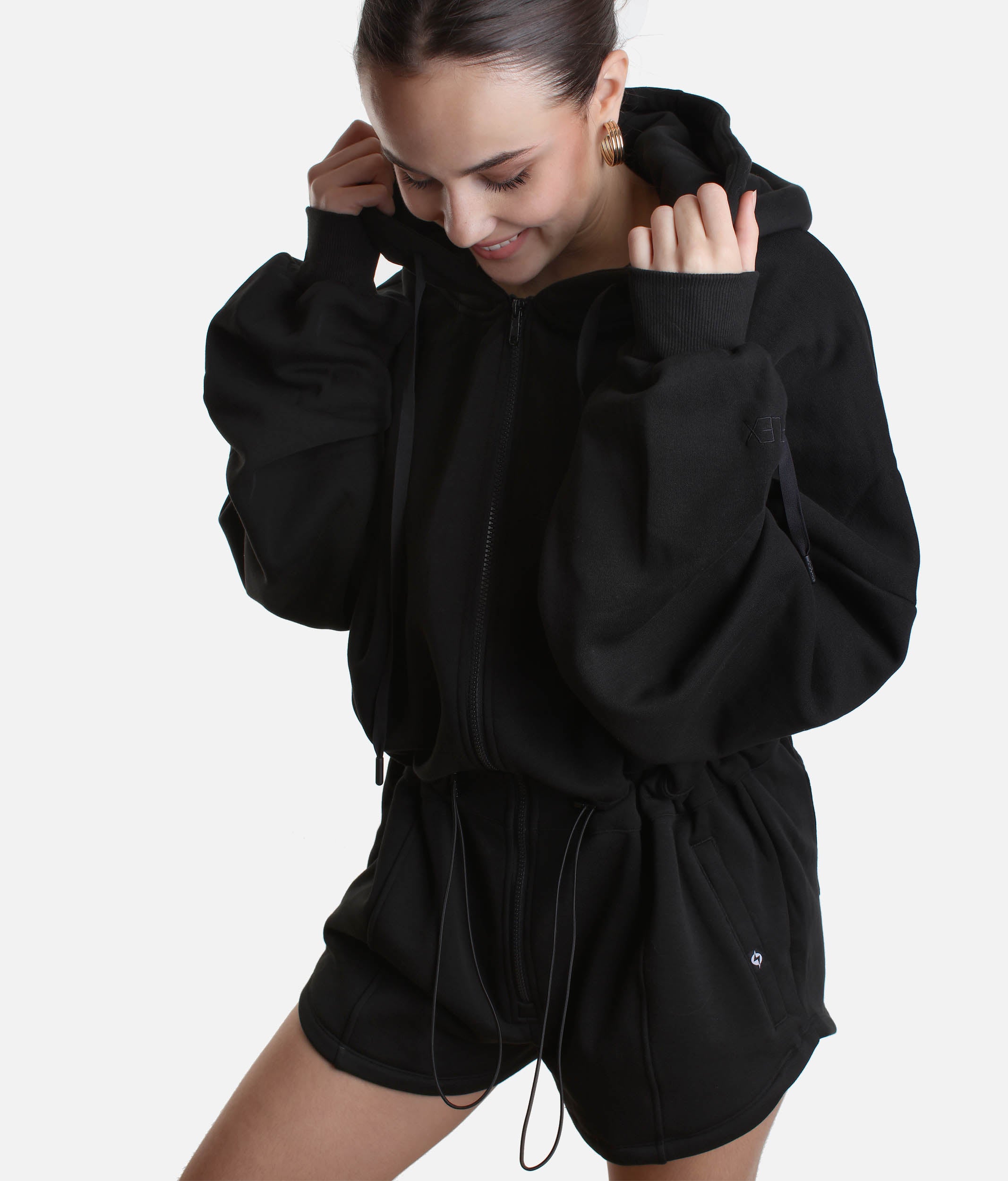 Cozy CLOUD ROMPER - Oversized Hooded Warmup for Dancers