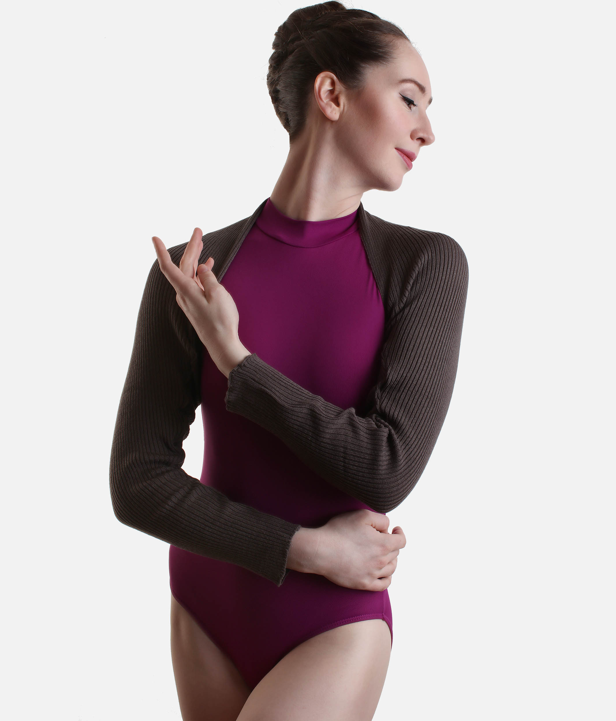 Ballet Warm-Up Shrug, Soft Knit Long Sleeve Dancewear - SD1003
