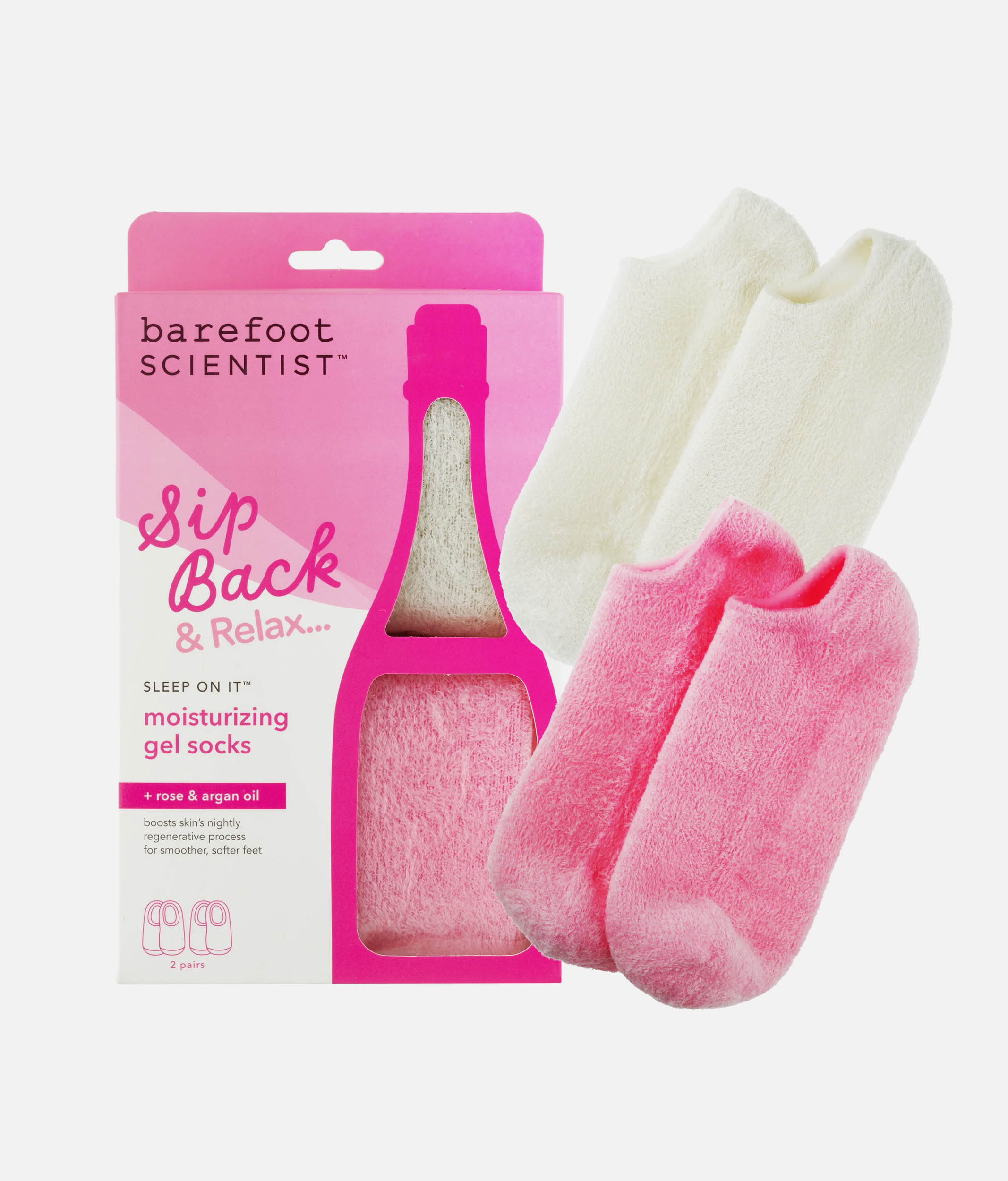 Reusable Moisturizing Socks for Dry, Cracked Feet - SIP BACK RELAX