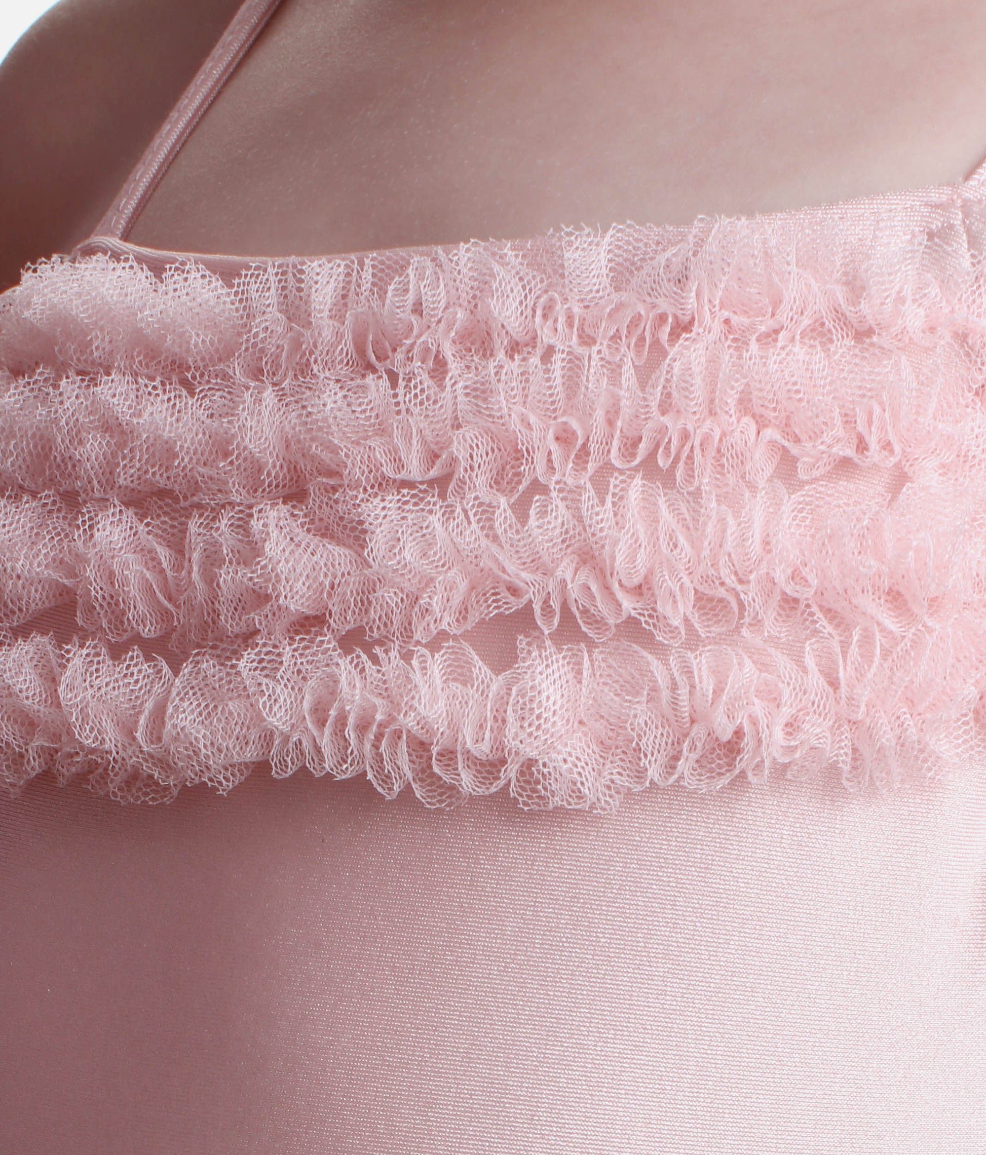 Girls Camisole Tutu Dress with Three-Layer Tulle Skirt - CL7120