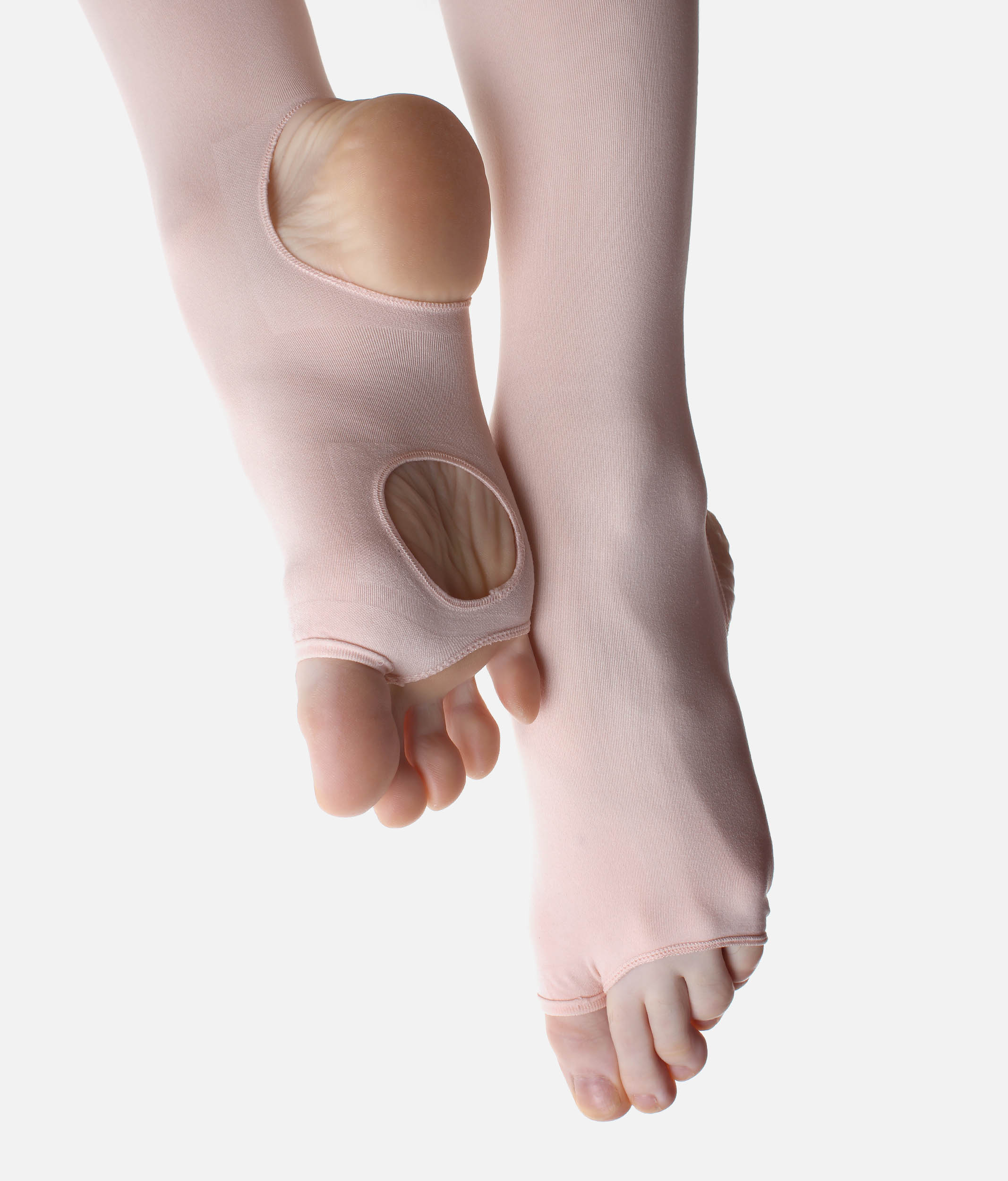 CONTOURSOFT Free Flex Convertible Ballet Tights with Split-Toe Design - T0988