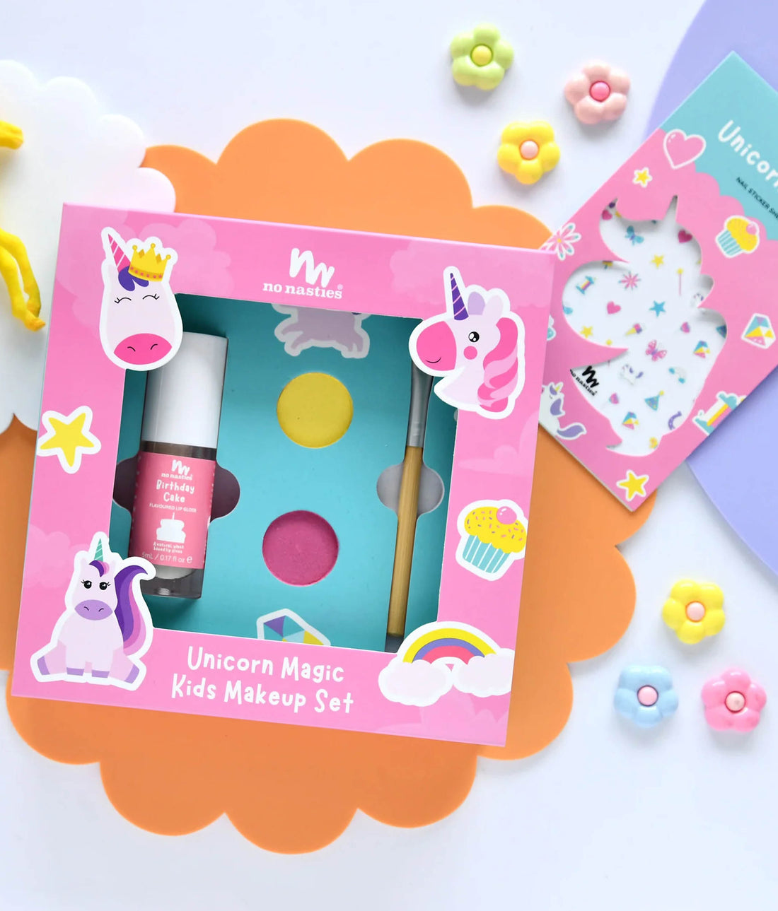 UNICORN MAGIC Kids Makeup Gift Set, Natural, Safe & Eco-Friendly
