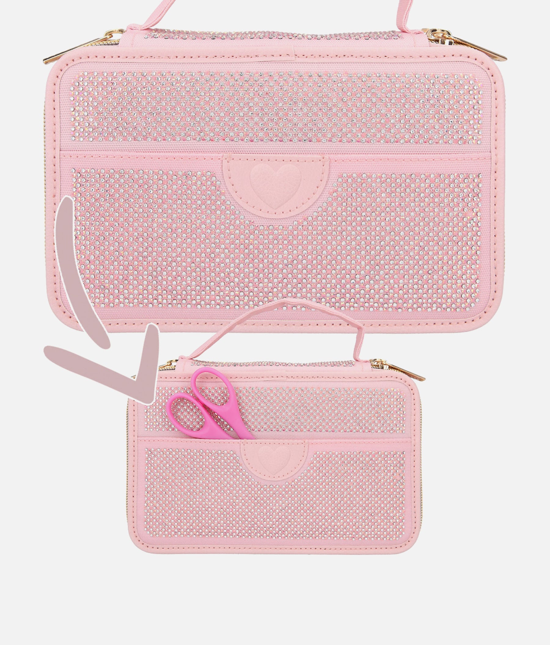 Triple Pencil Case GLAM - DES 0012167