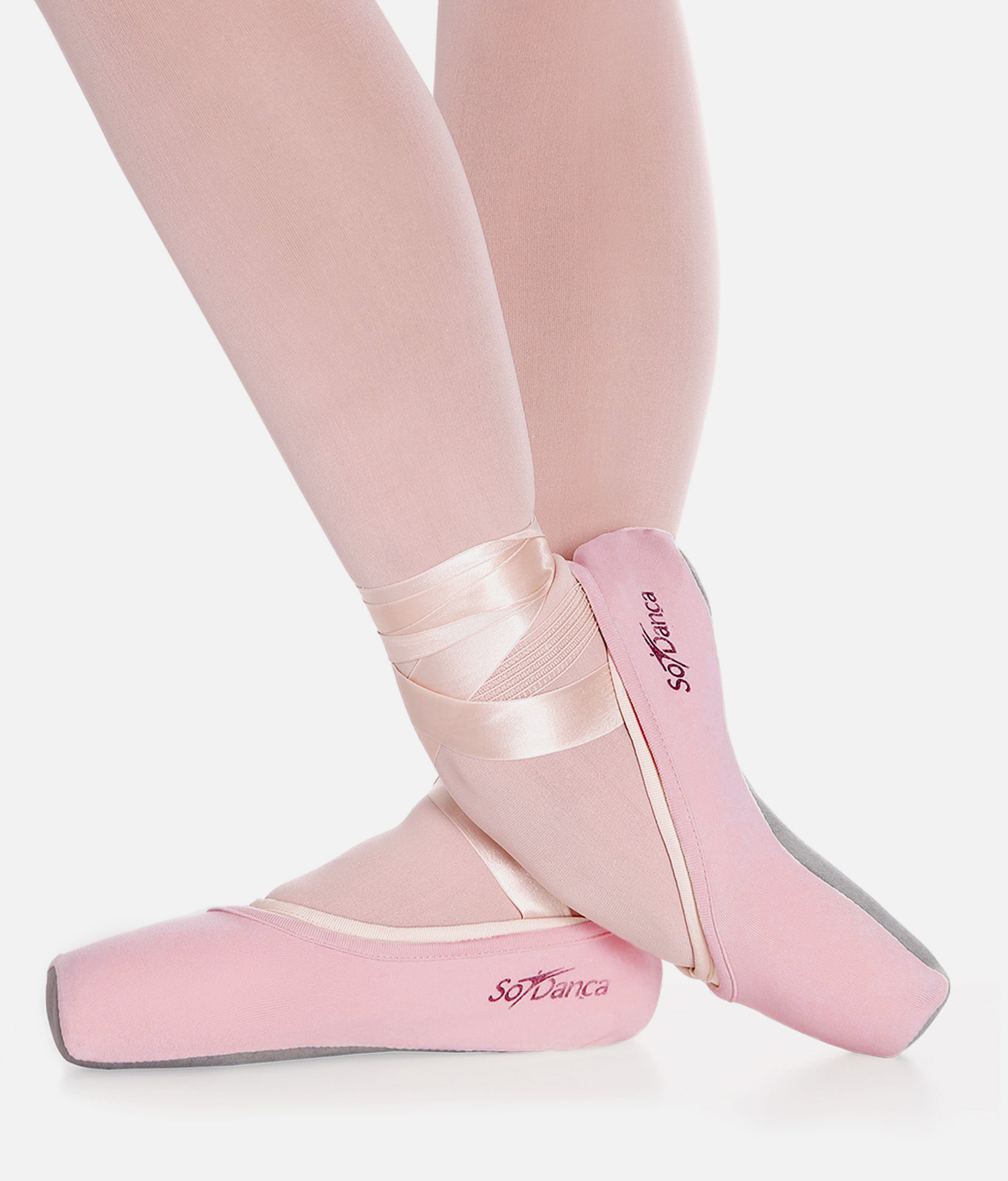 AC09 - Protective Pointe Shoe Covers with Pre-Sewn Elastic