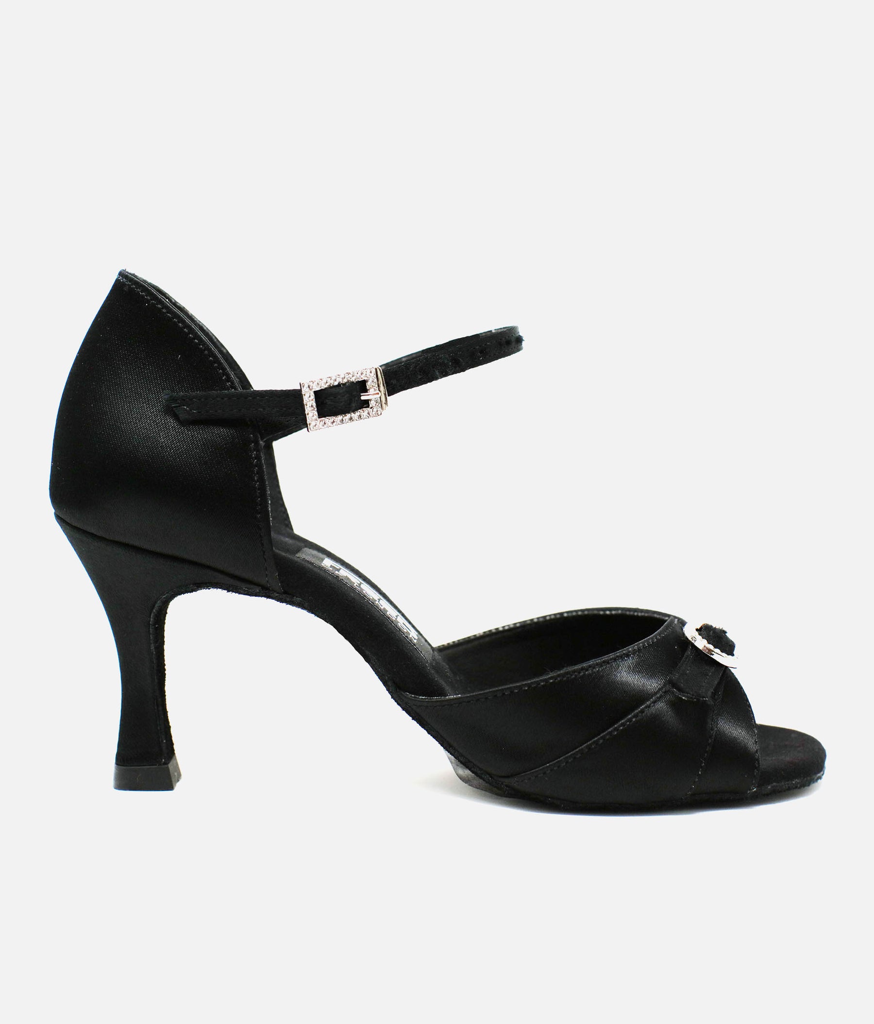 Satin Salsa Shoe - Leona