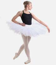 Belle Pancake Rehearsal Tutu Skirt with 6-Layer Firm Tulle & Built-In Trunk - R2921