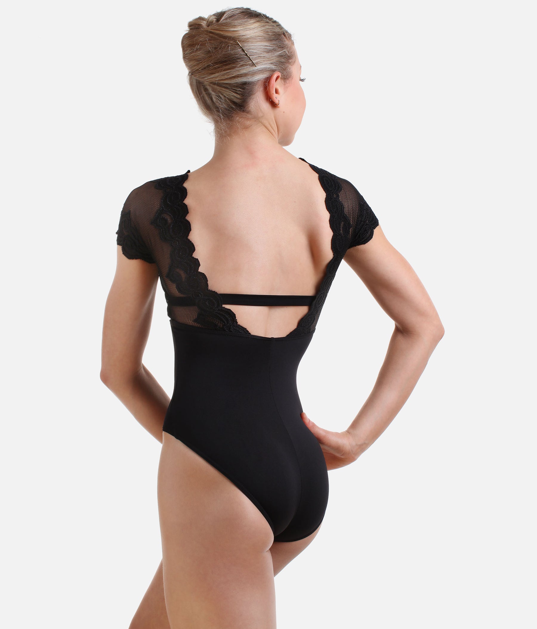 Cap Sleeve Lace Leotard - RDE 1961