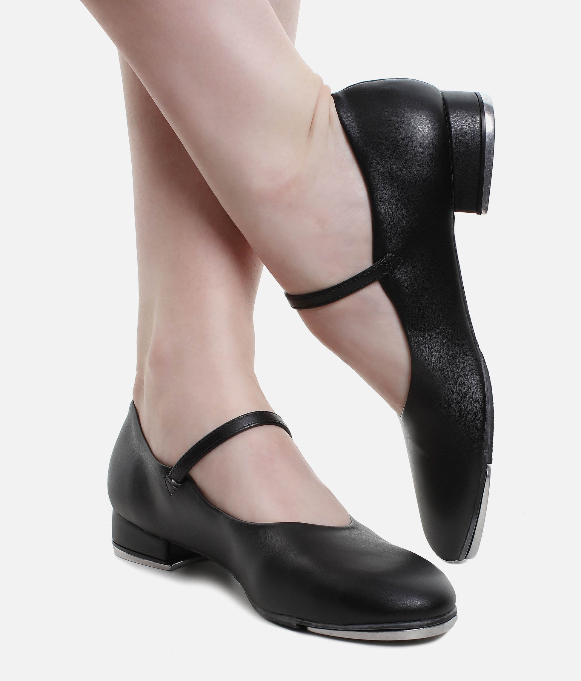 Girls' Vegan Tap Dance Shoes, Comfortable, Stylish, and Sound-Perfect - TA06