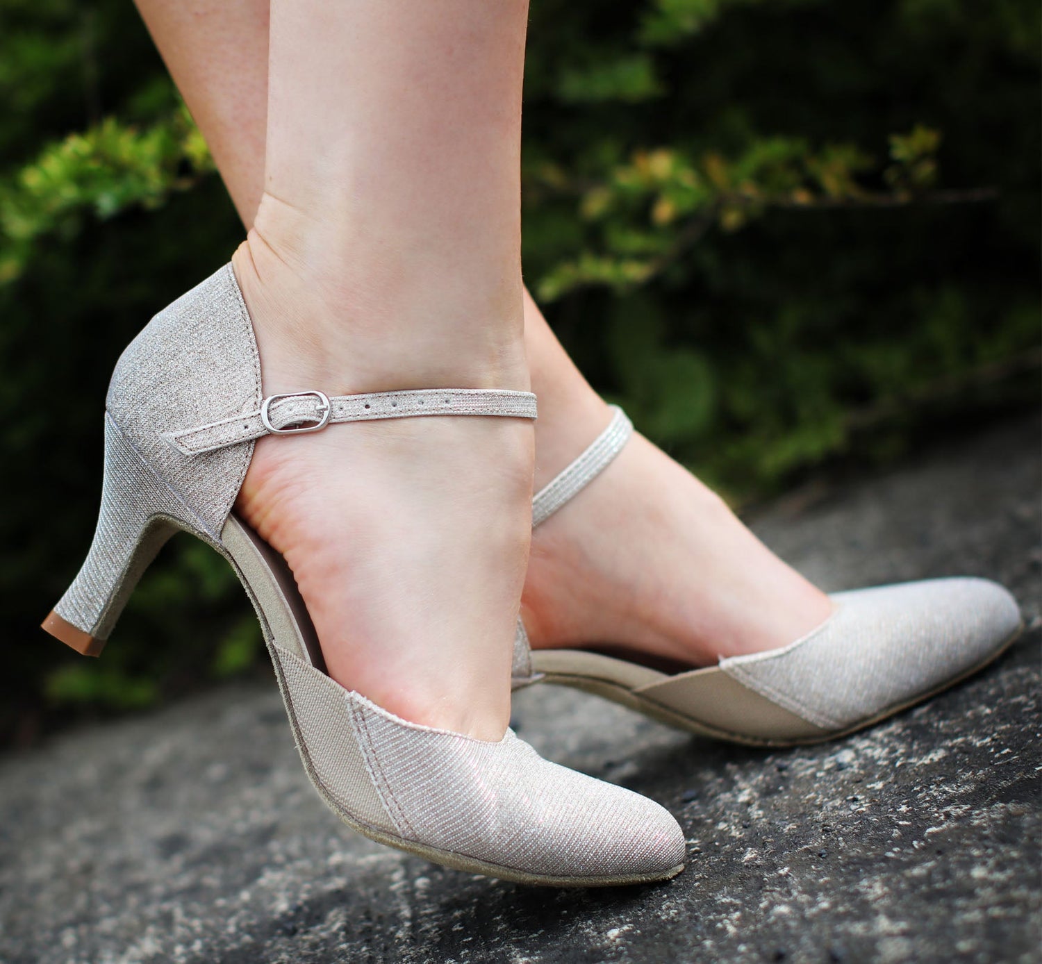 Ballroom Shoes being worn