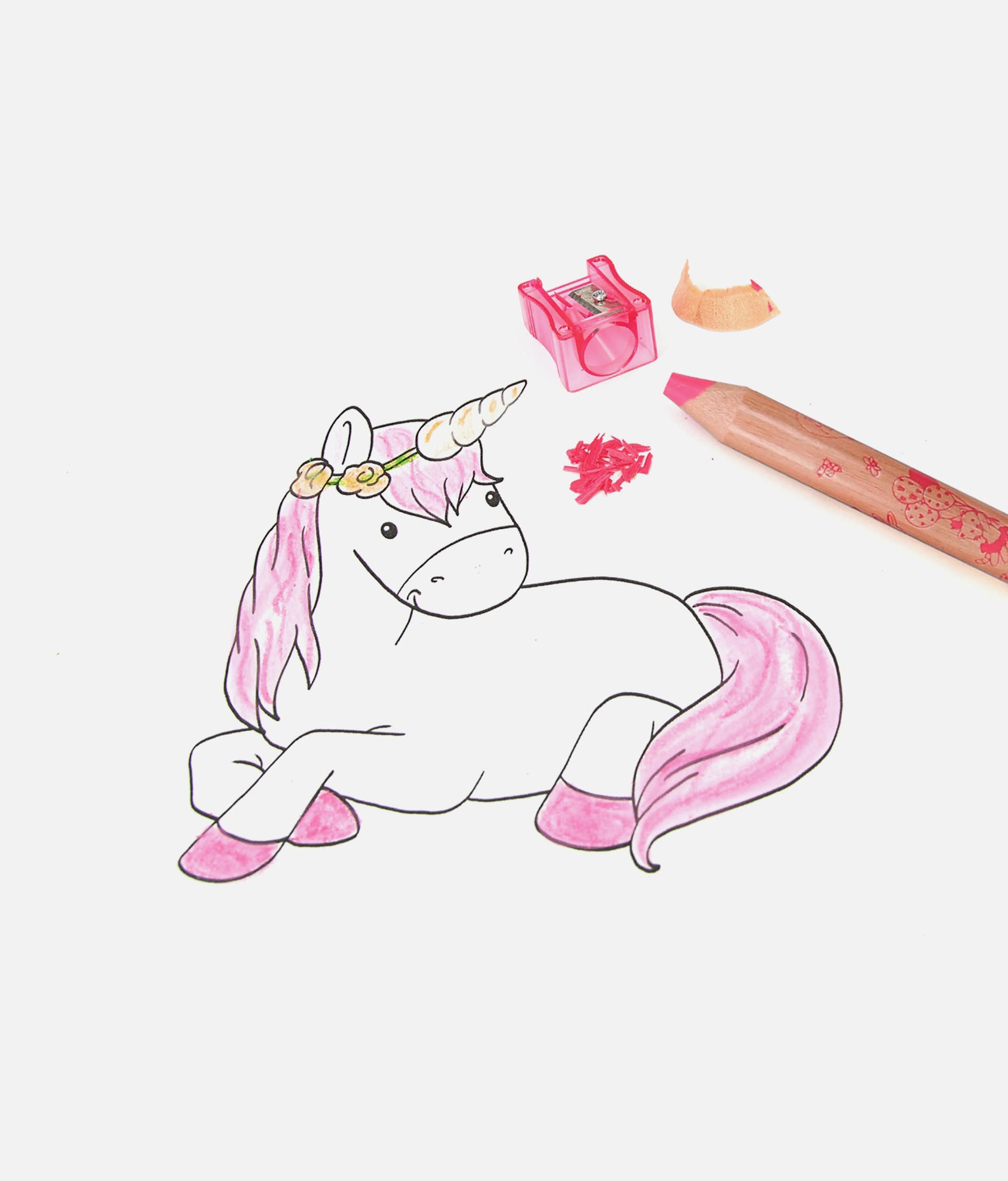 Princess Mimi Colouring Pencils & Sharpener