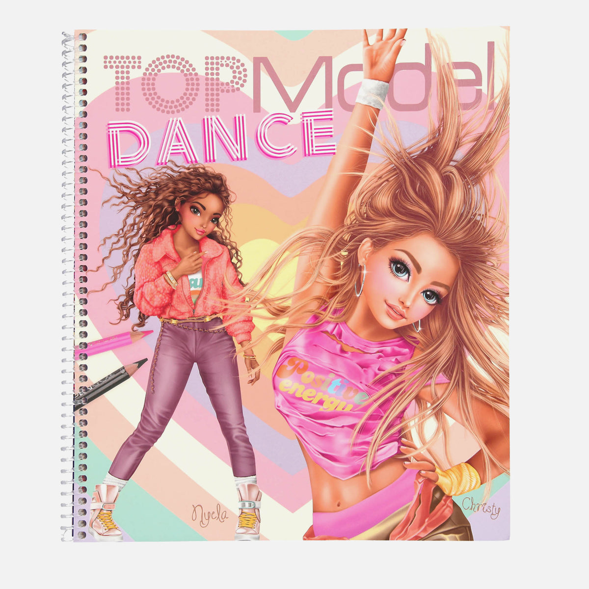 TOPModel DANCE Colouring Book - Dance World