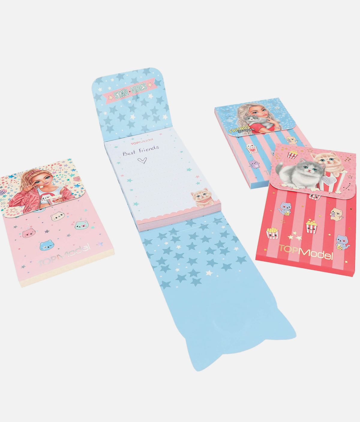 Note Pad With Magnet Closure CUTIE STAR - 0012439