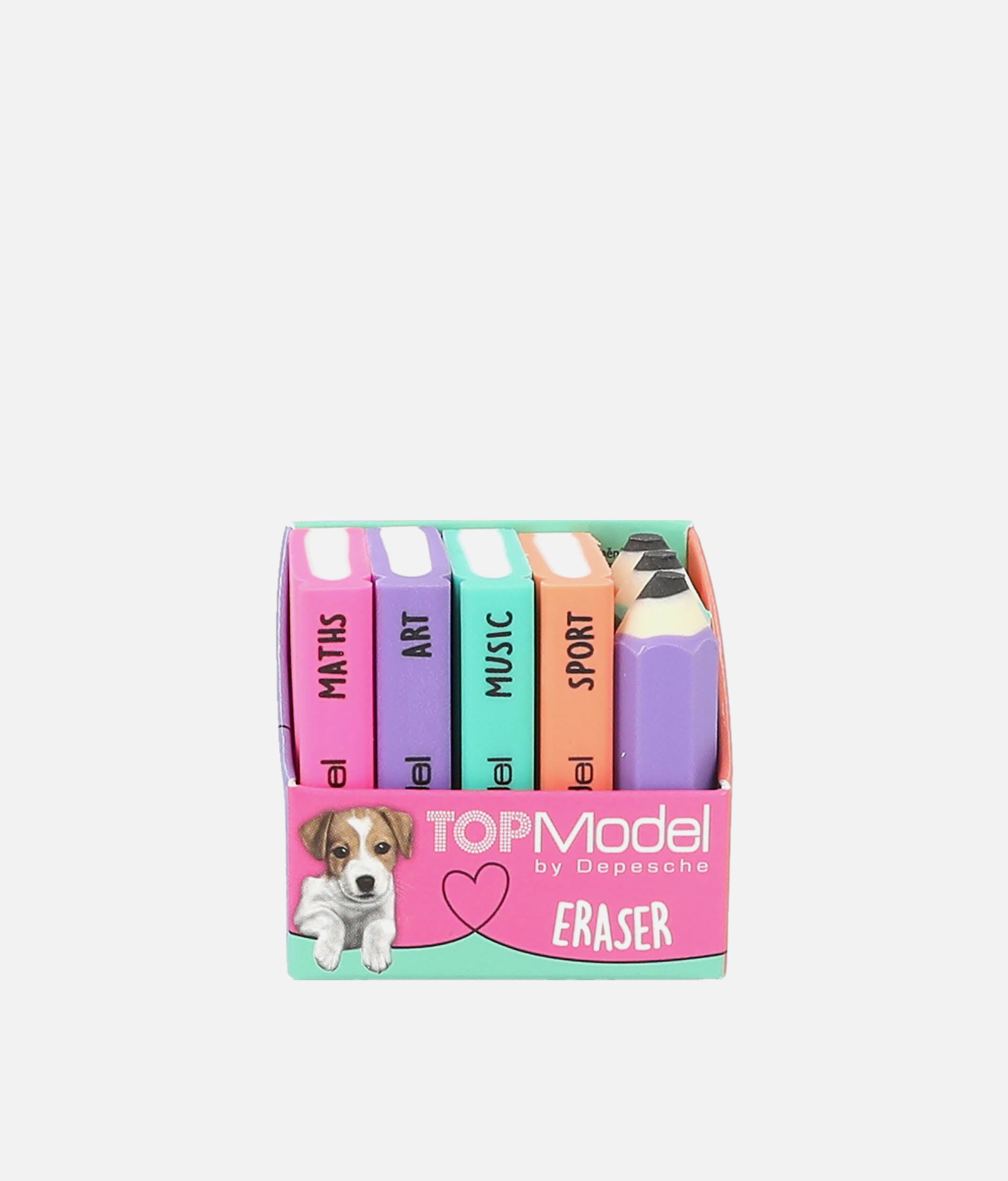 TOPModel Eraser Set – Adorable Dog Designs | Dance World