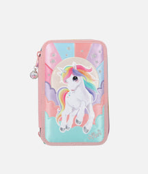 Triple Pencil Case UNICORN RAINBOW - 0012616