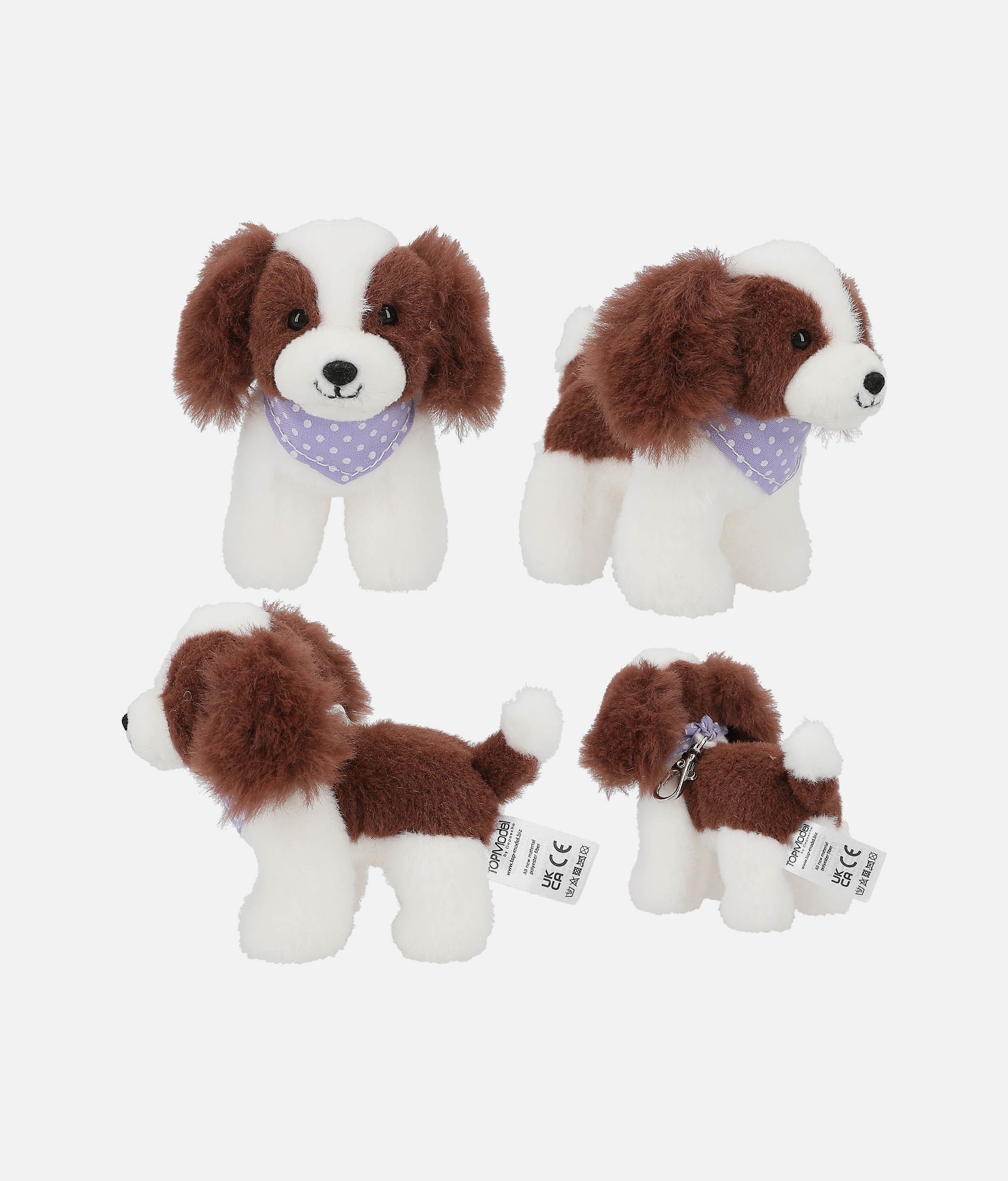 TOPModel Plush Dog Pendants 0012624