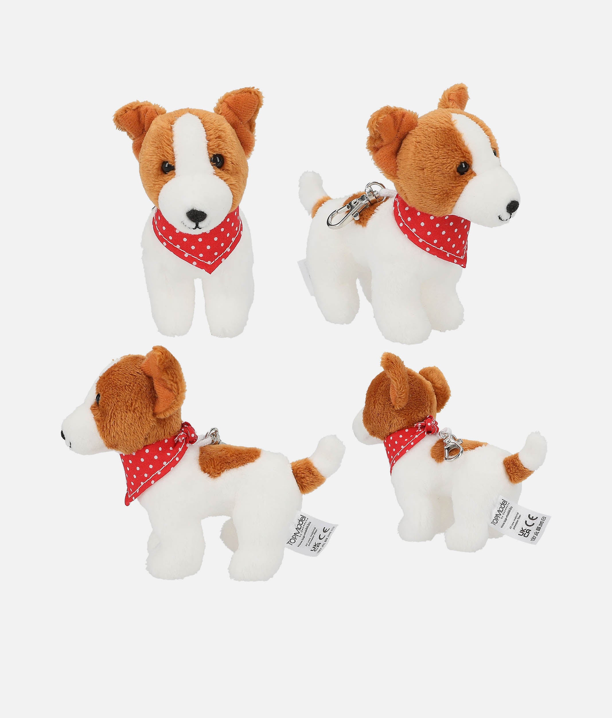 TOPModel Plush Dog Pendants 0012624