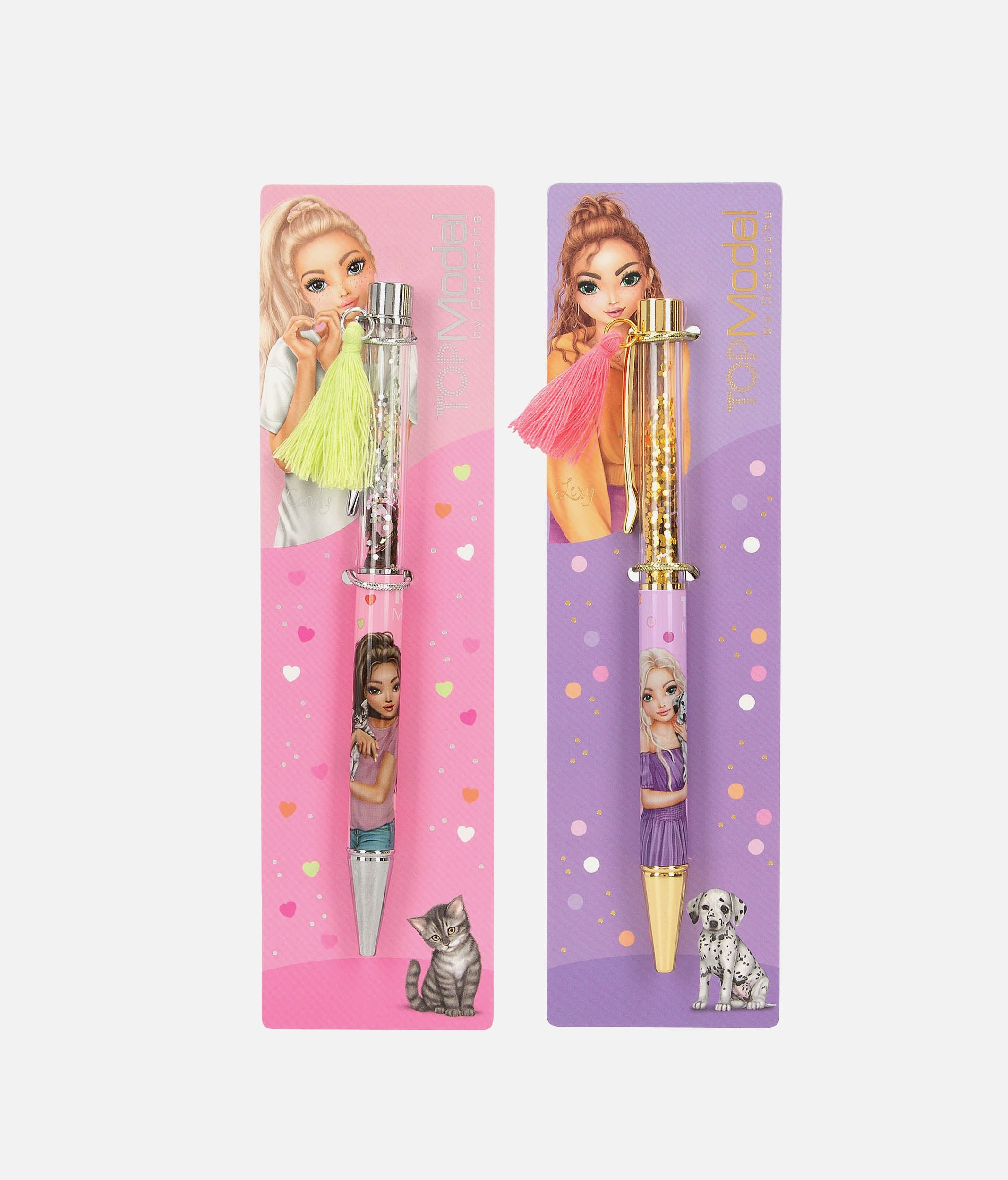 TOPModel Ballpen With Confetti & Tassel - 0012845