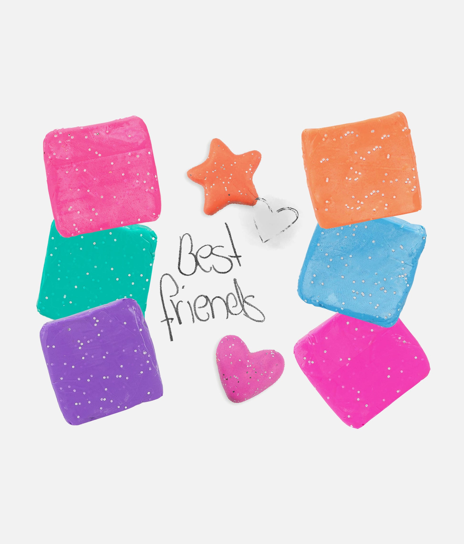 TOPModel Kneadable Eraser Neon And Glitter - 0012942