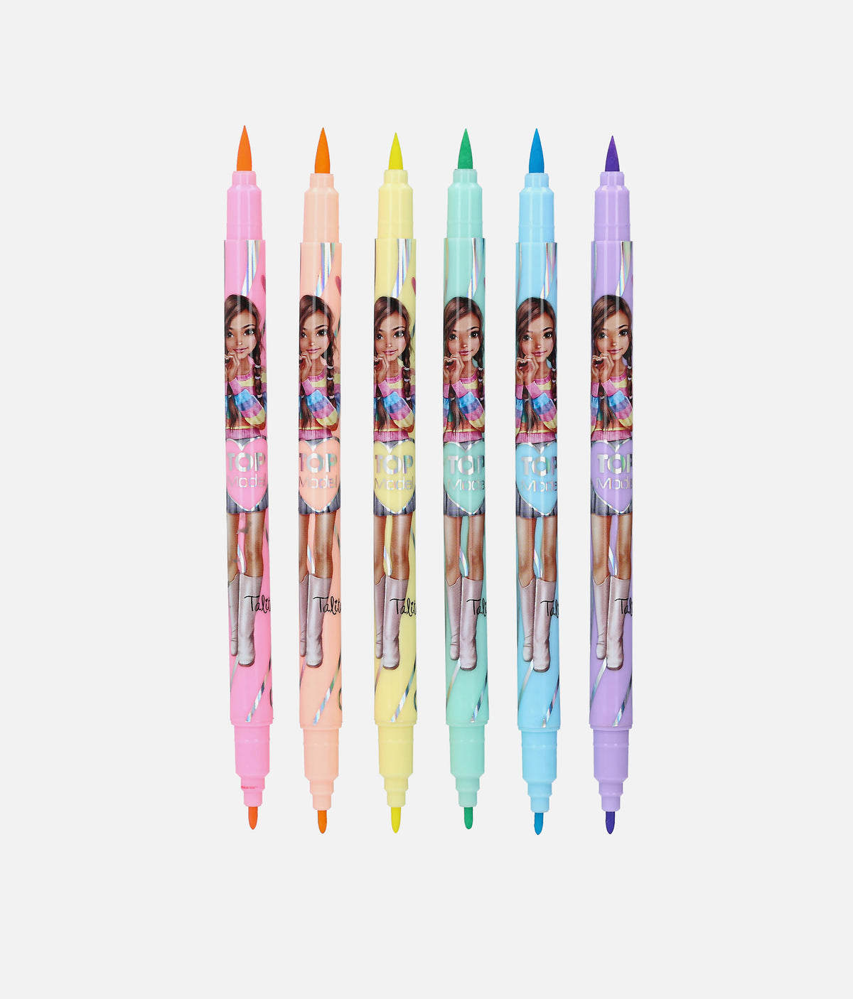 TOPModel Pastel Dual-Tip Marker Set - 0013361