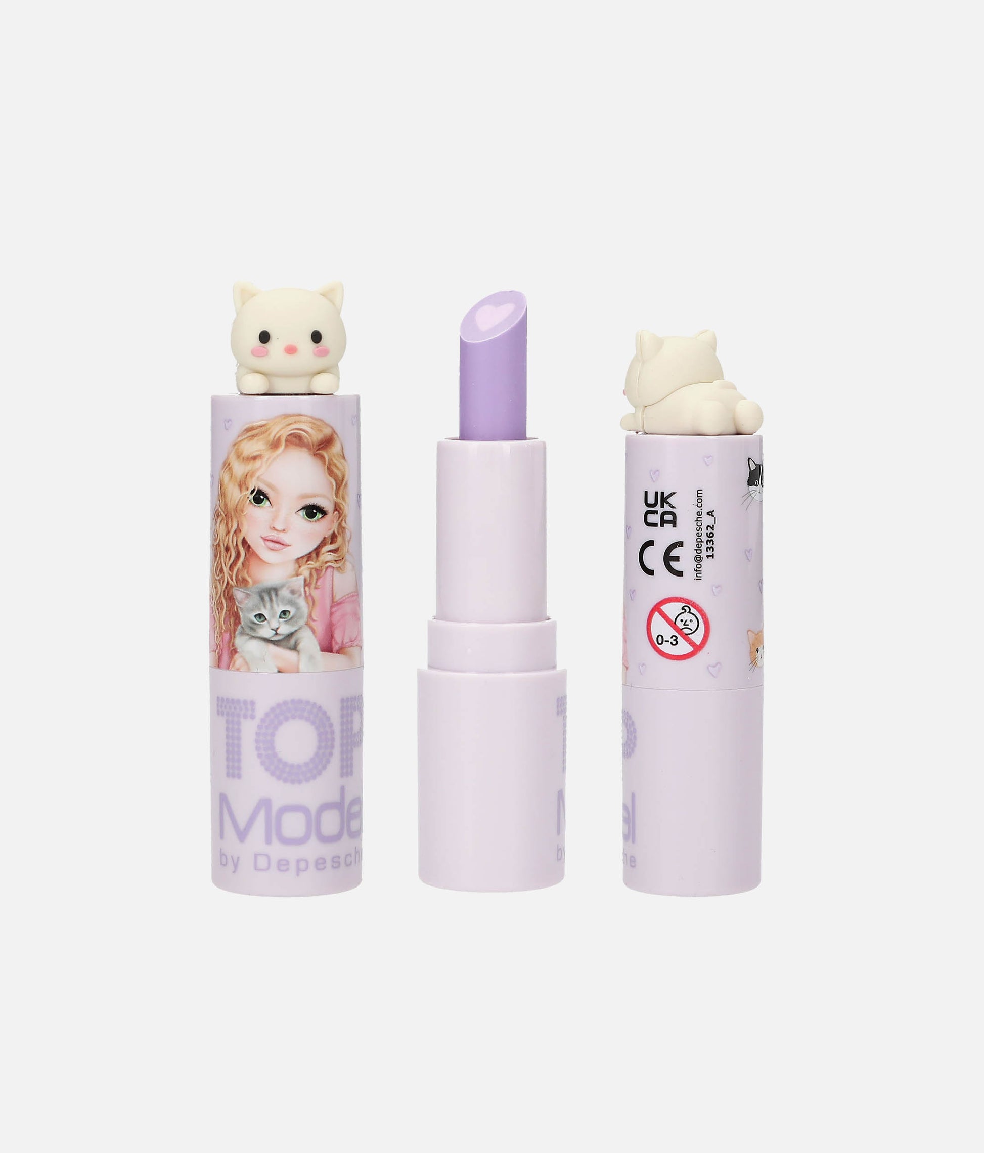 TOPModel Scented Lipstick Eraser, Puppy & Kitten Designs - 0013362