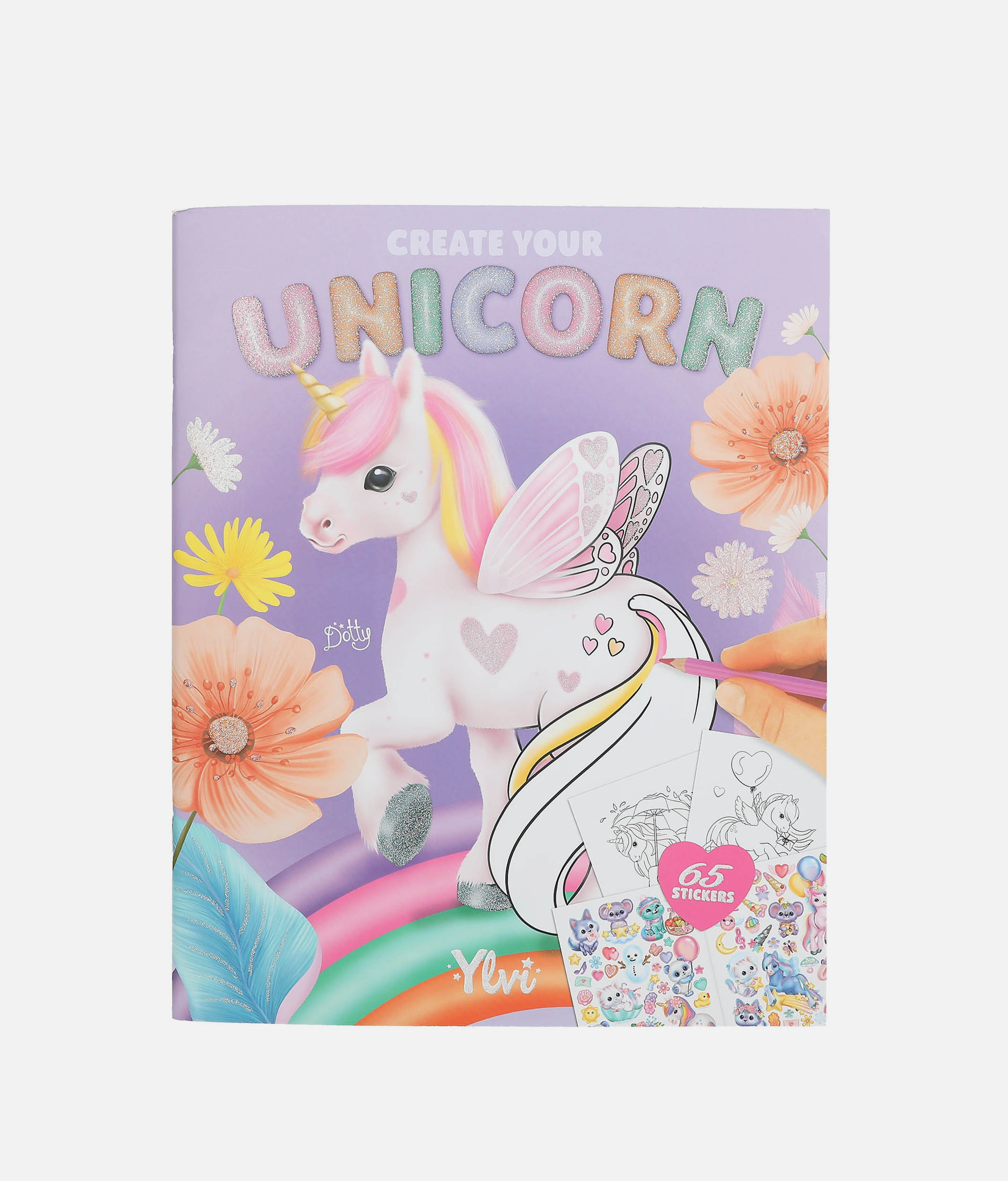 Ylvi Unicorn, Magical Colouring & Sticker Book - 0013394