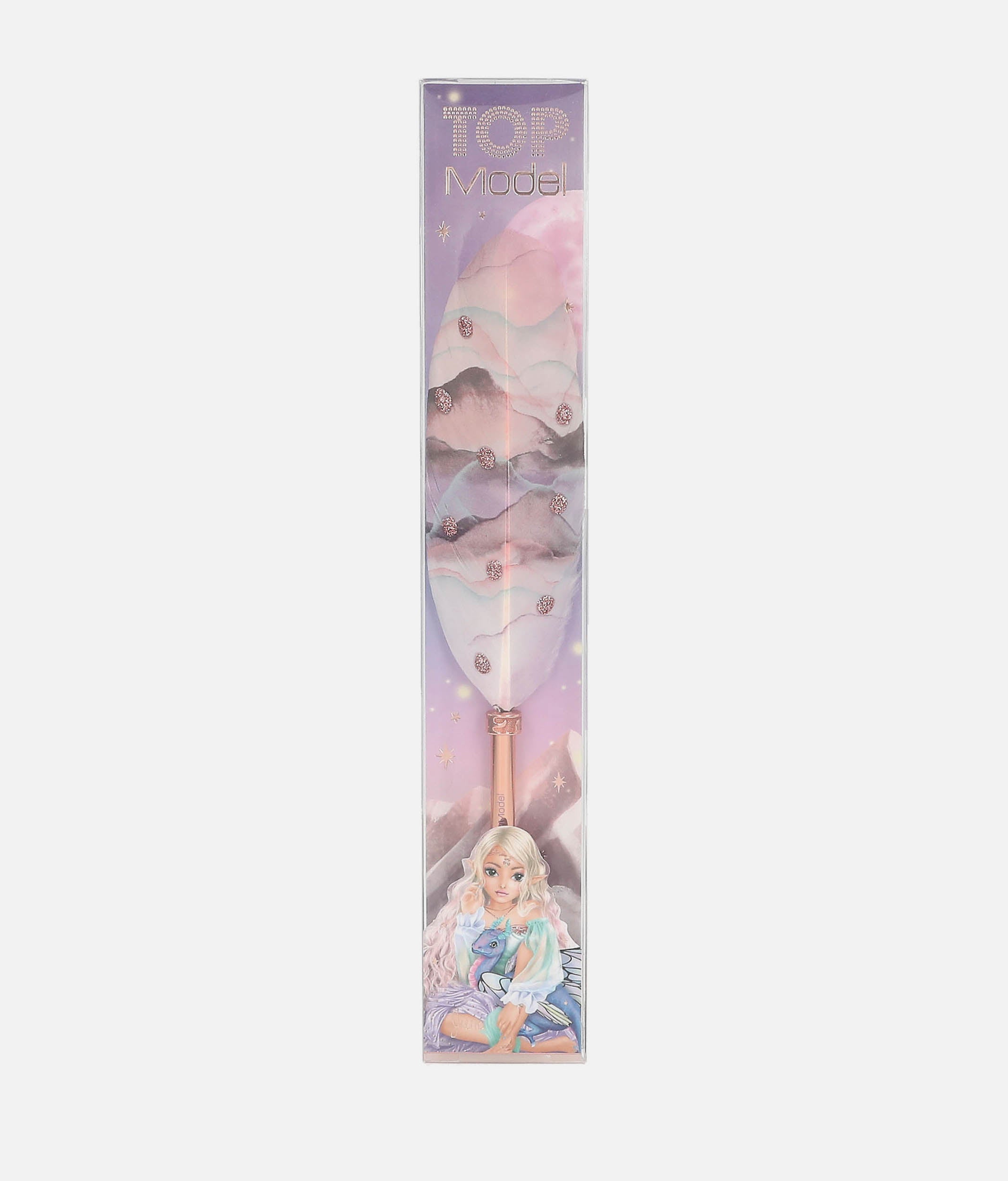 TOPModel Feather Ballpen, Cute Stationery for Dancers - 0013446