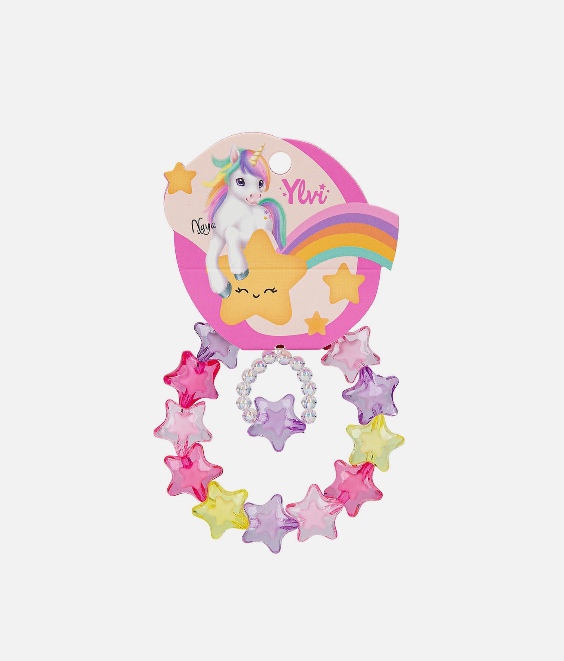 Ylvi Star Bracelet and Ring Set, Kids Unicorn Jewellery - 0013555
