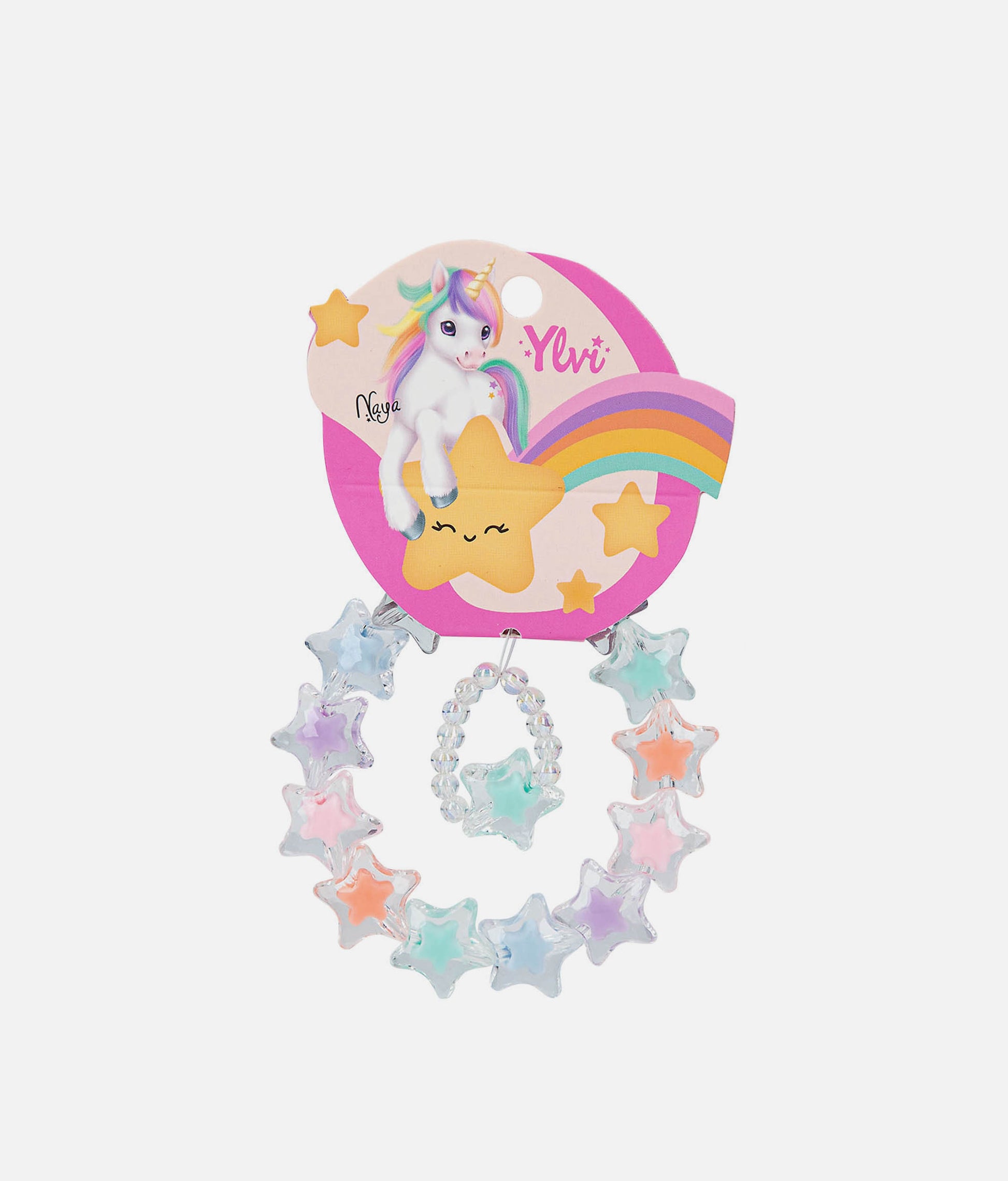 Ylvi Star Bracelet and Ring Set, Kids Unicorn Jewellery - 0013555
