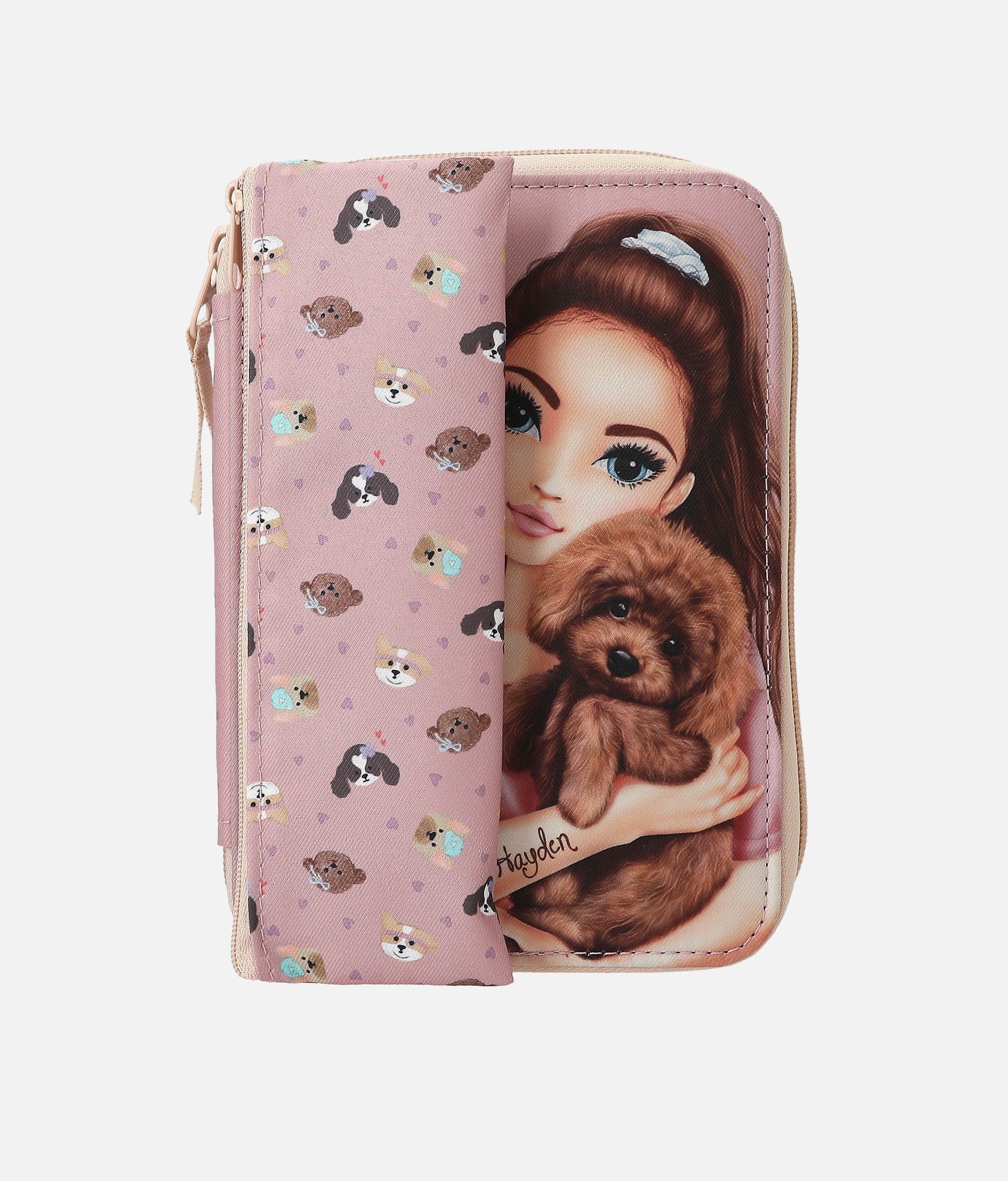 TOPModel Duo Pencil Case with Removable Pouch, Pawsome Edition - 0013659