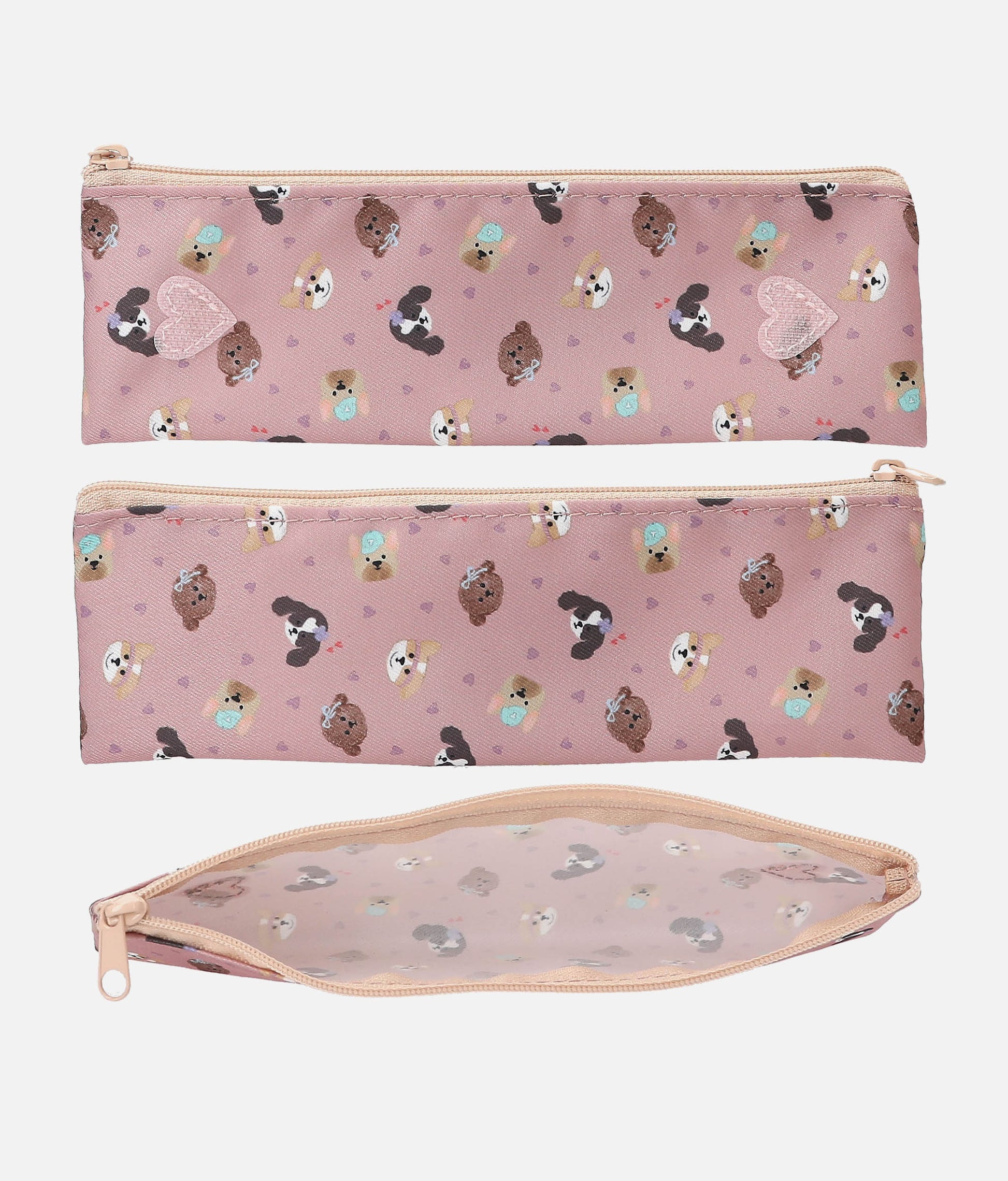 TOPModel Duo Pencil Case with Removable Pouch, Pawsome Edition - 0013659