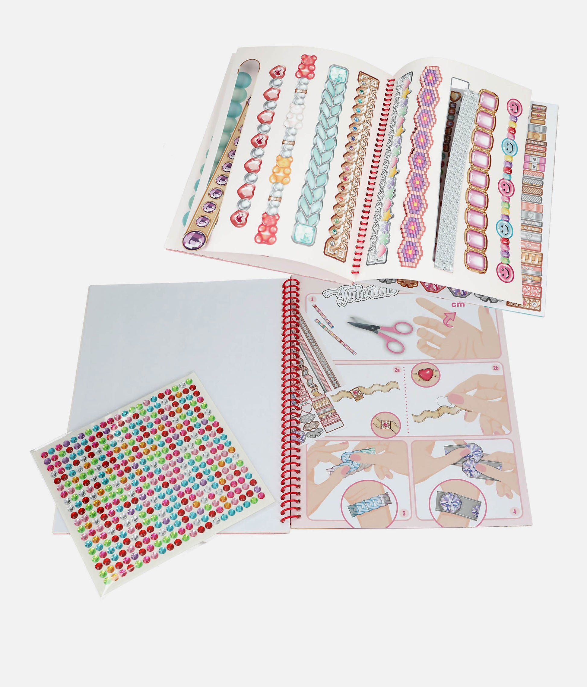 TOPModel Bling Bling Jewellery Craft Book, Colour & Create - 0013740