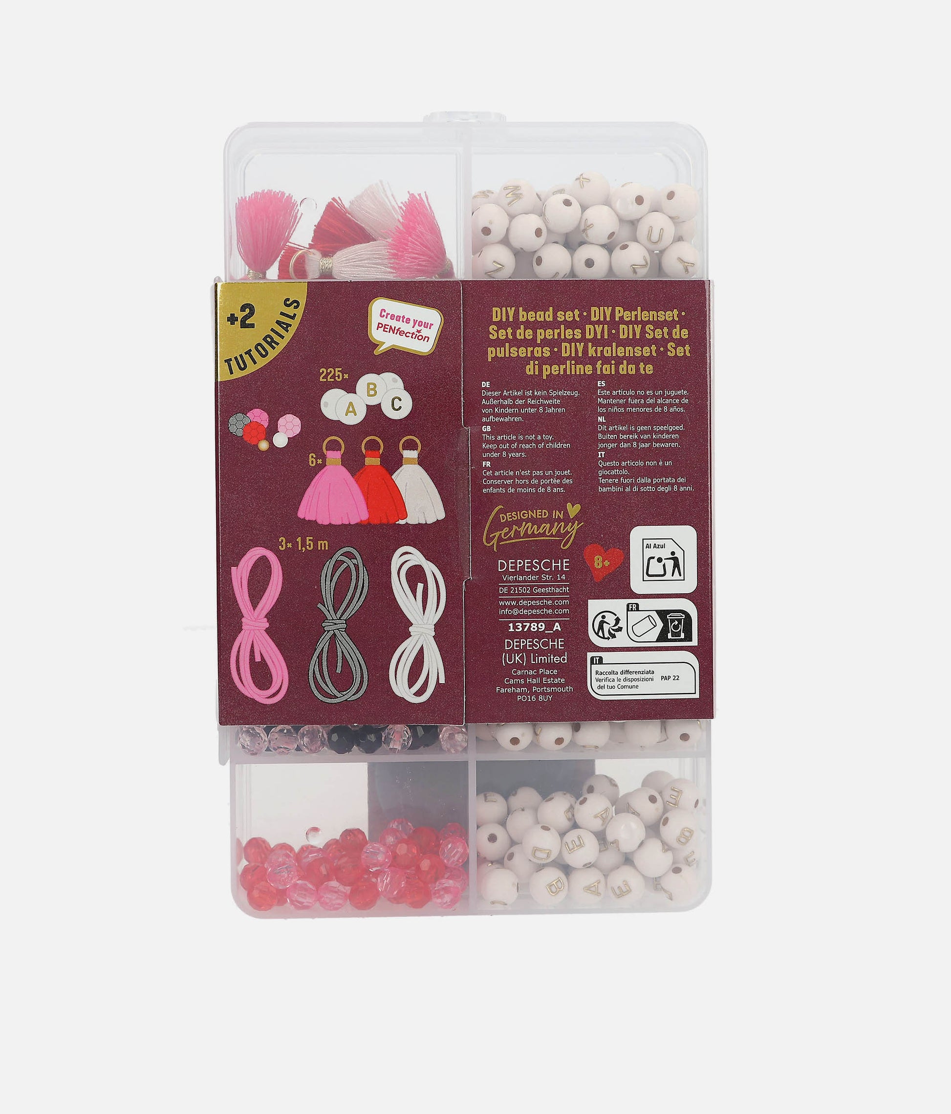 PENfection DIY Beads Set, Personalized Pendant & Charm Making Kit - 0013789